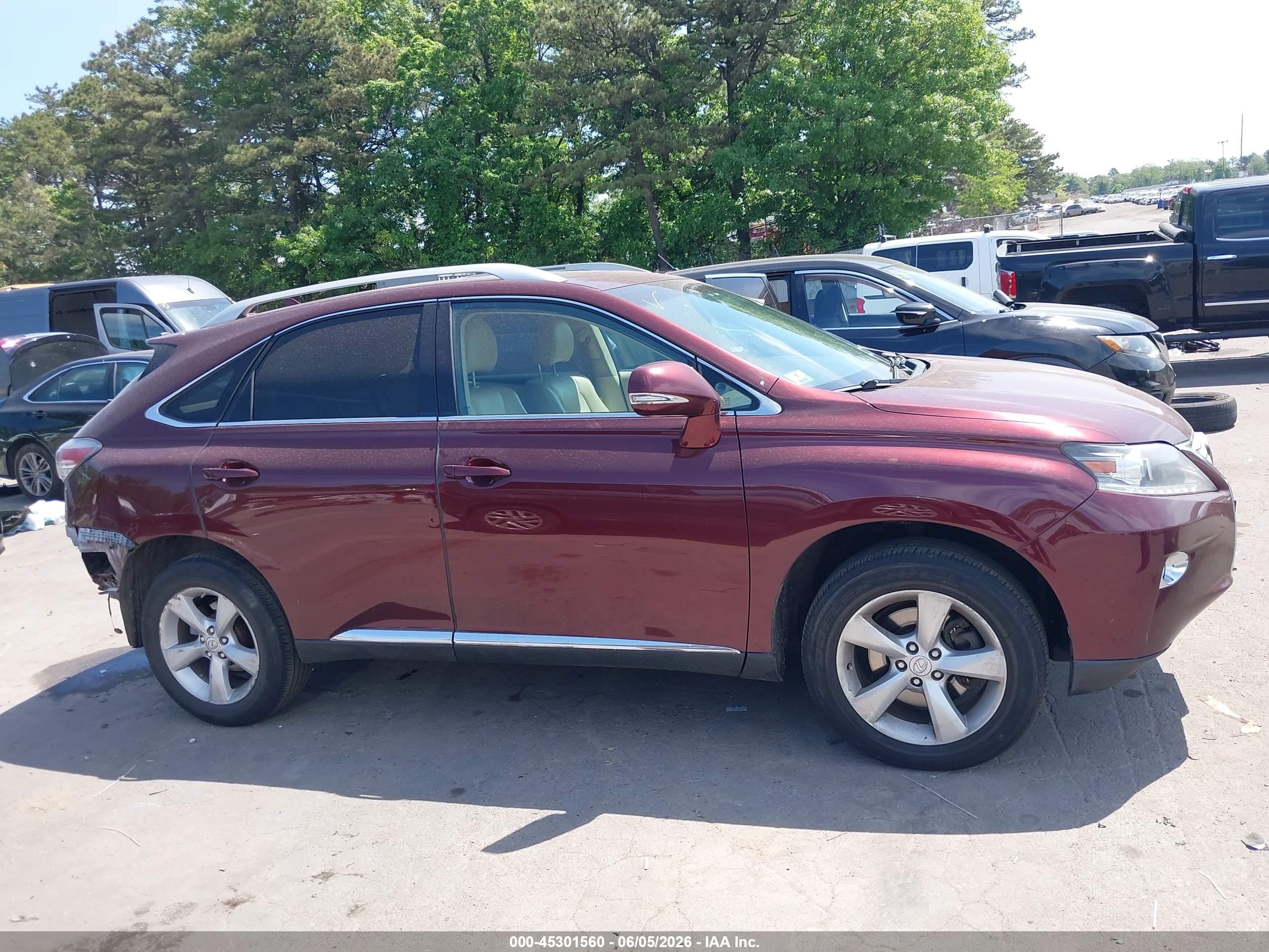 2013 Lexus Rx 350   Red vin: 2T2BK1BA9DC225006