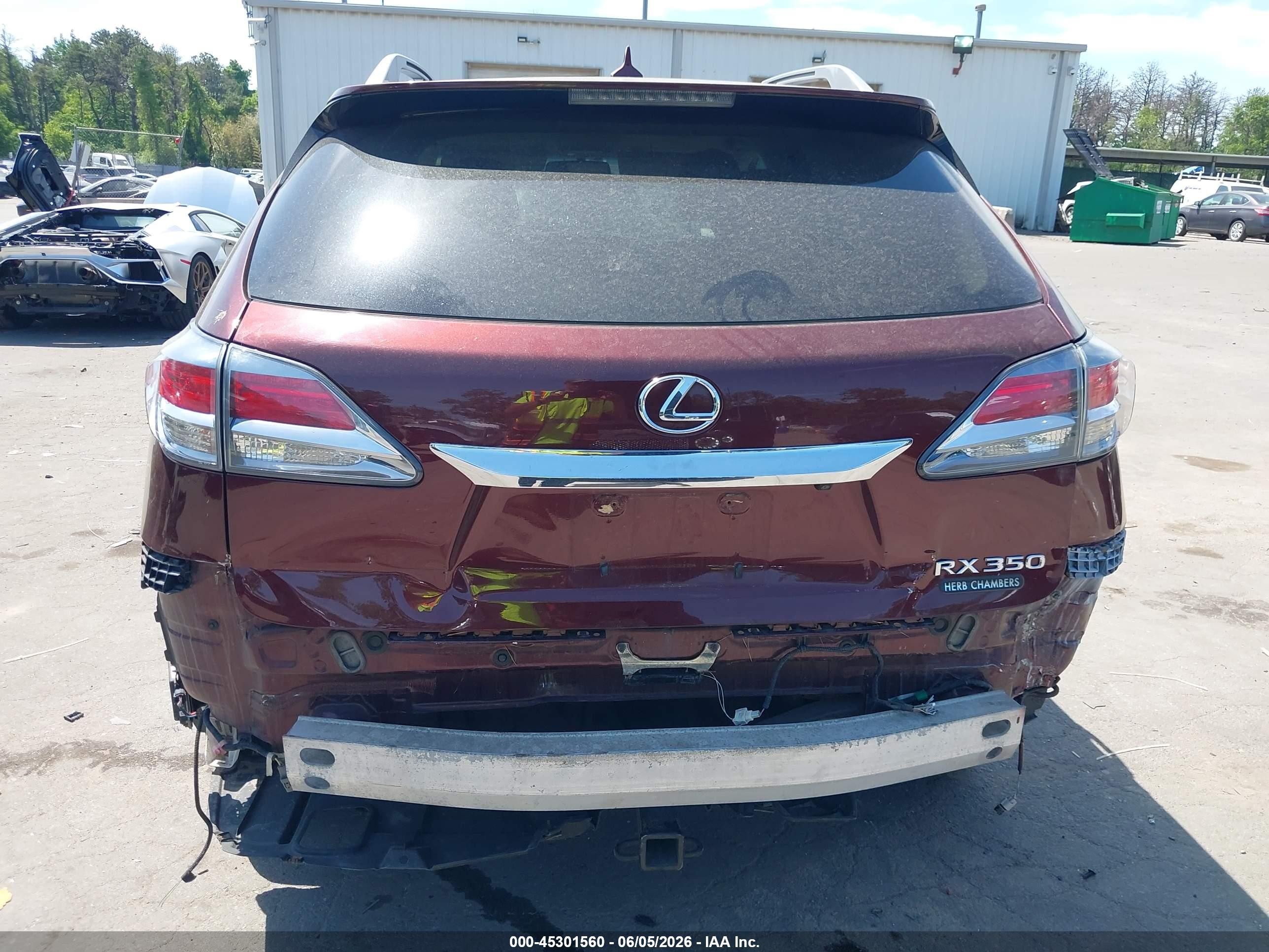 2013 Lexus Rx 350   Red vin: 2T2BK1BA9DC225006