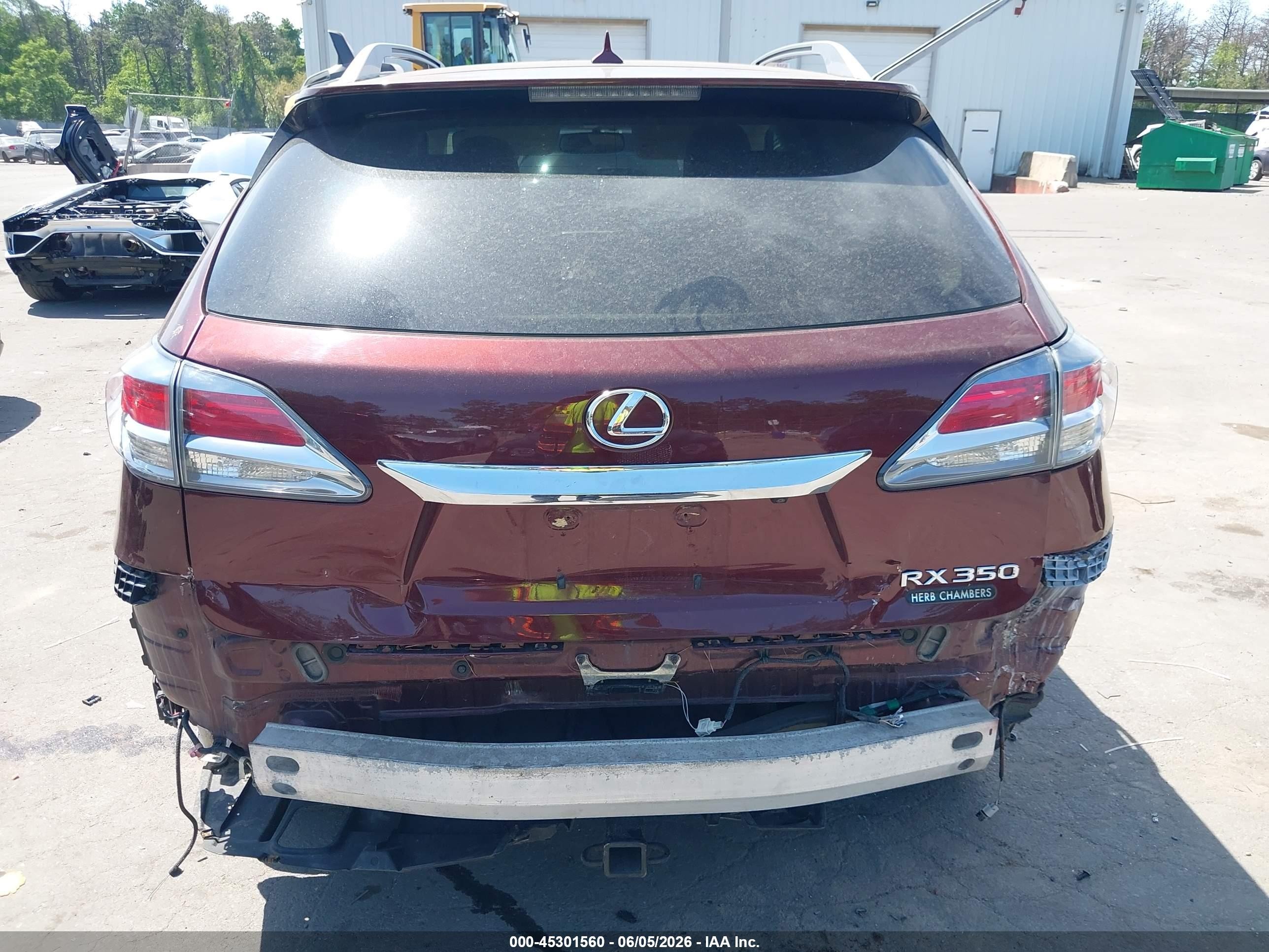 2013 Lexus Rx 350   Red vin: 2T2BK1BA9DC225006