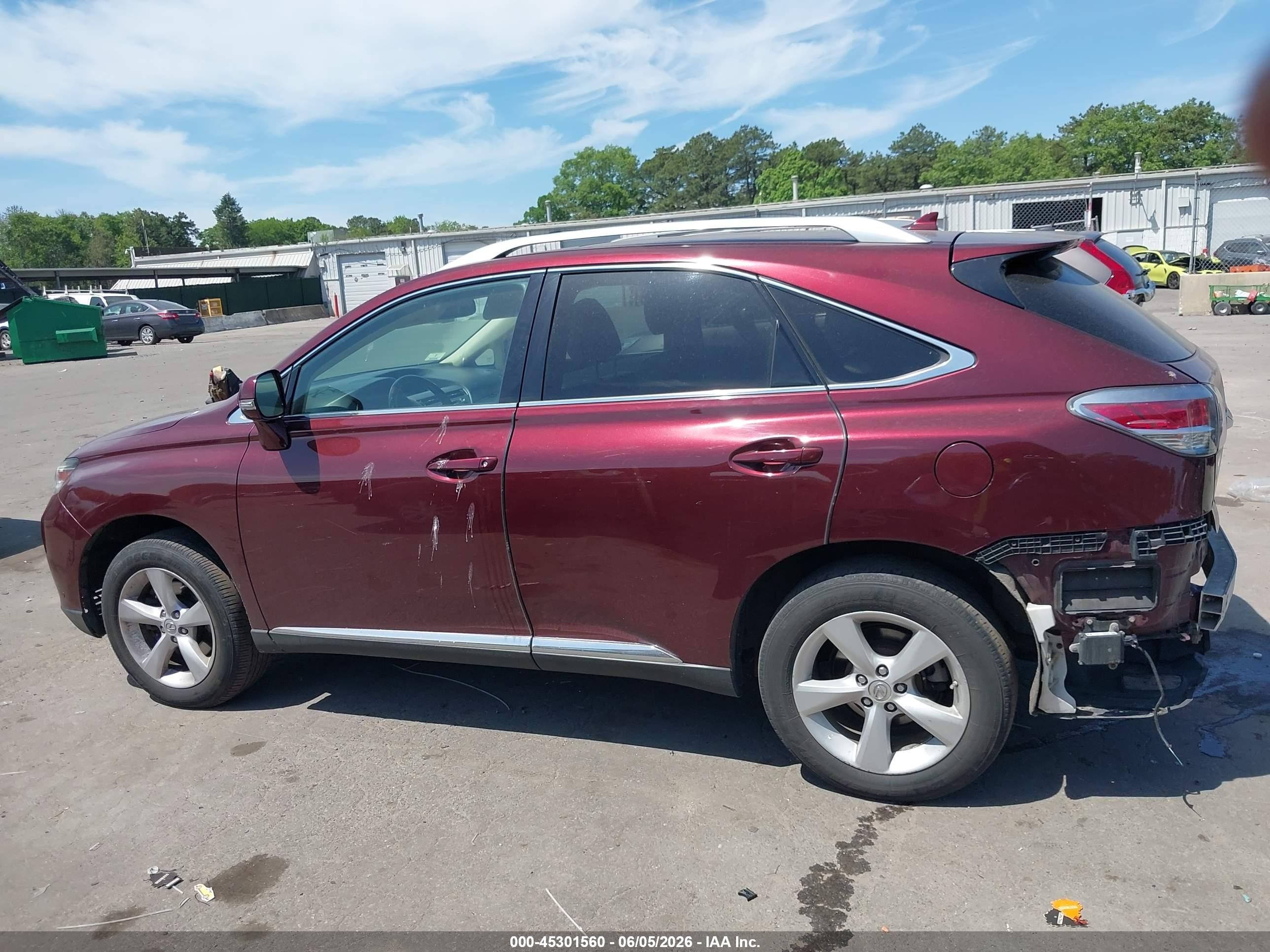 2013 Lexus Rx 350   Red vin: 2T2BK1BA9DC225006