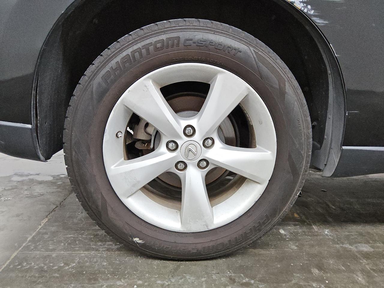 2013 Lexus Rx 350 Base Черный vin: 2T2BK1BA9DC225748 Damage: Right Rear Wheel, Curb Rash, > 12 Inches