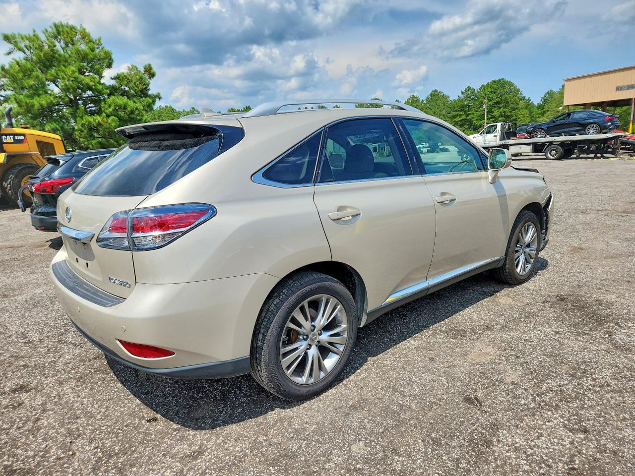 2013 Lexus Rx 350 Base Gold vin: 2T2BK1BA9DC225751