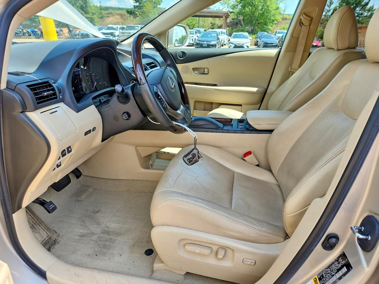 2013 Lexus Rx 350 Base Gold vin: 2T2BK1BA9DC225751