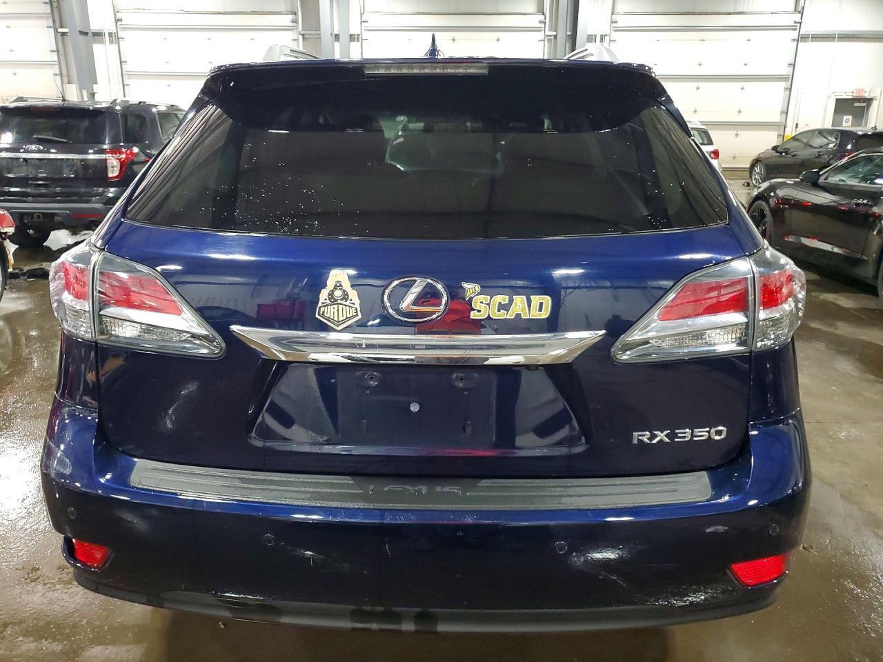 2014 Lexus Rx 350 Base Blue vin: 2T2BK1BA9EC229588