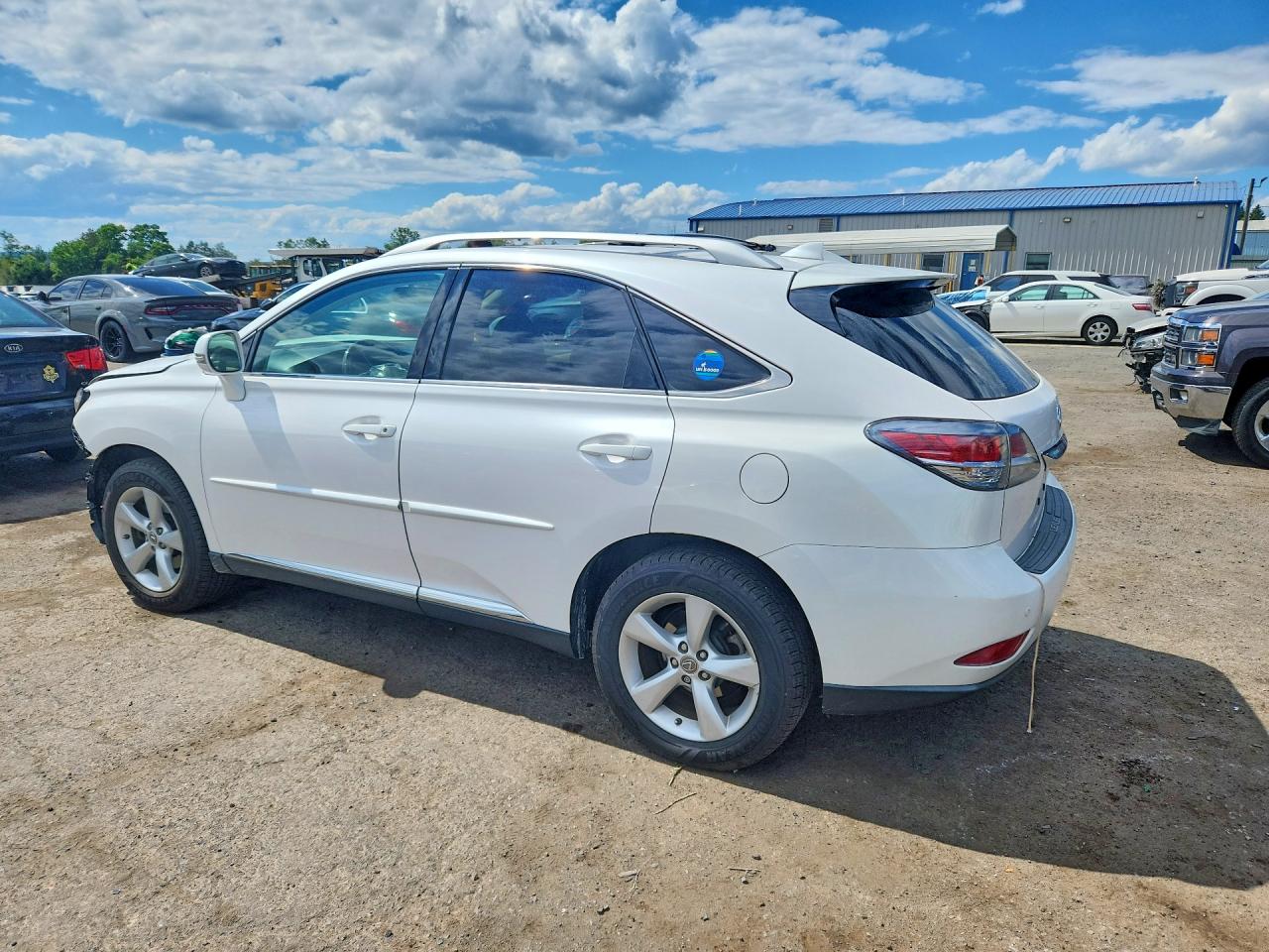 2014 Lexus Rx 350 Base White vin: 2T2BK1BA9EC230319