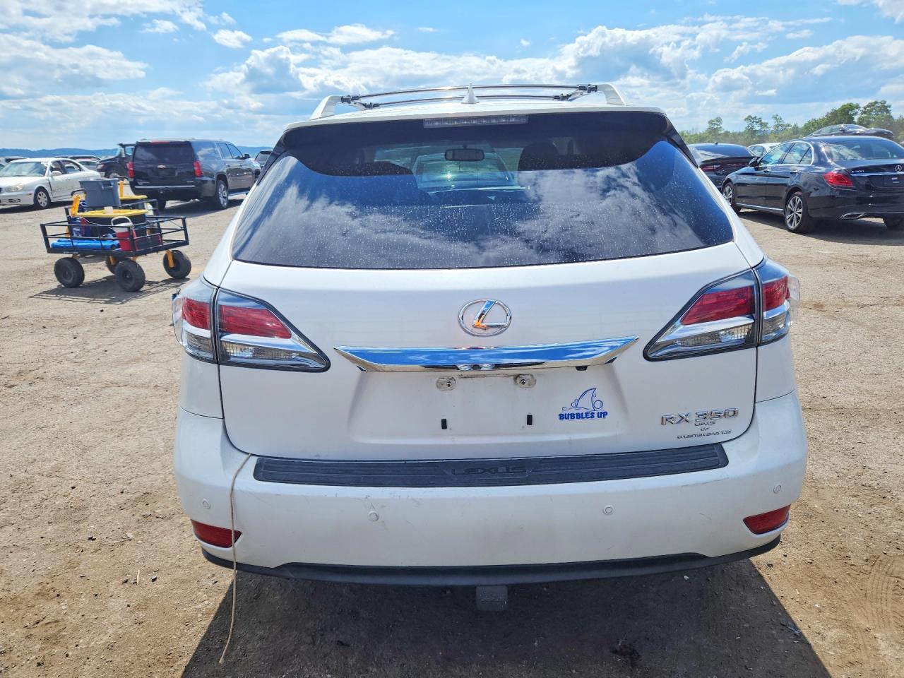 2014 Lexus Rx 350 Base White vin: 2T2BK1BA9EC230319