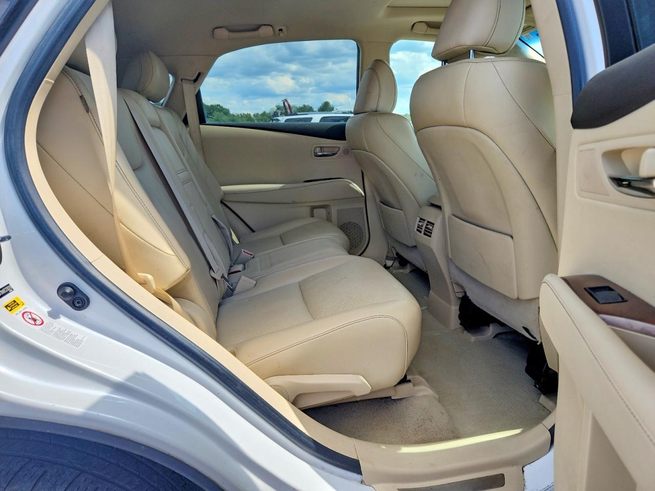 2014 Lexus Rx 350 Base White vin: 2T2BK1BA9EC230319