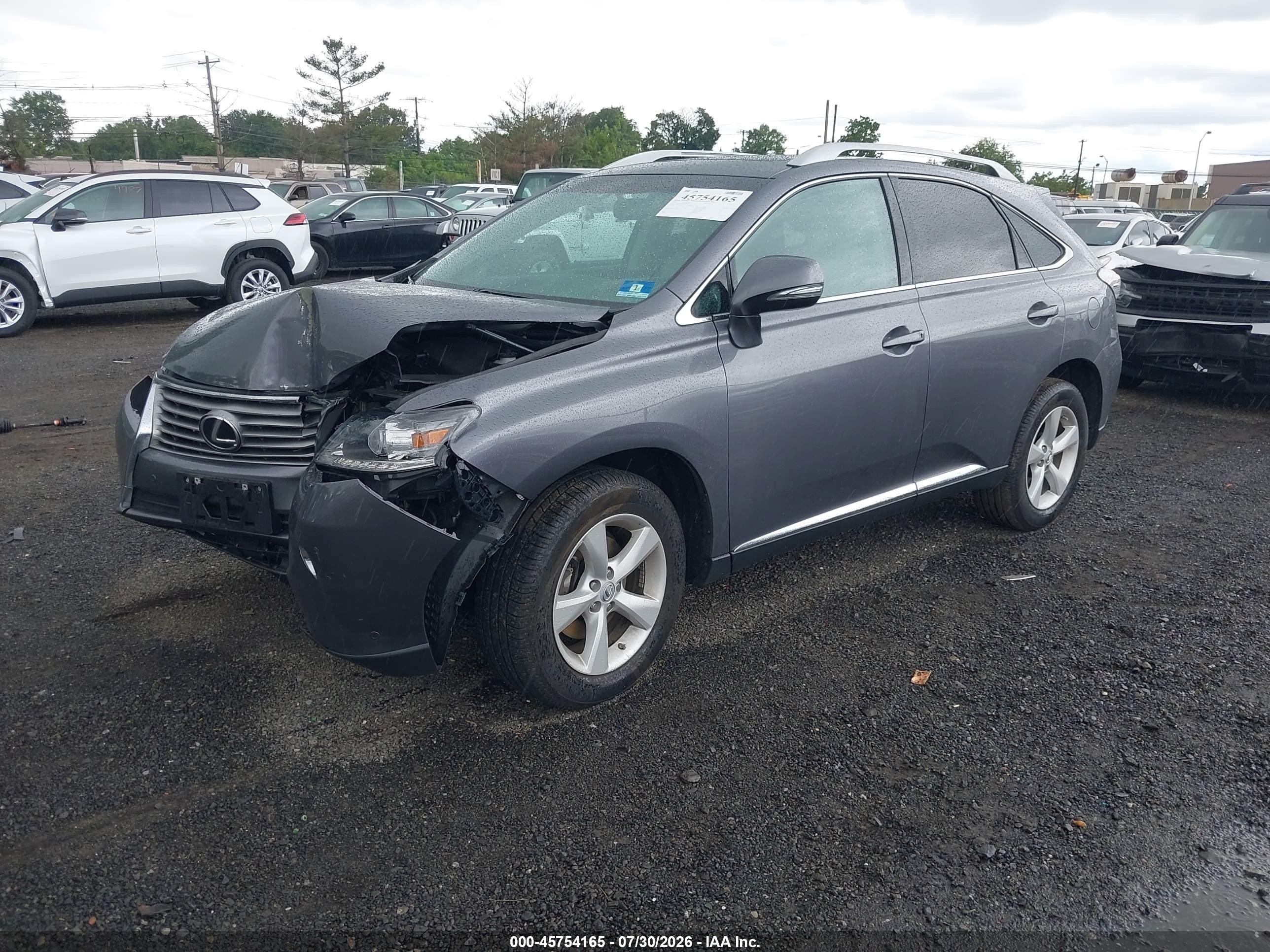 2014 Lexus Rx 350   Gray vin: 2T2BK1BA9EC230613