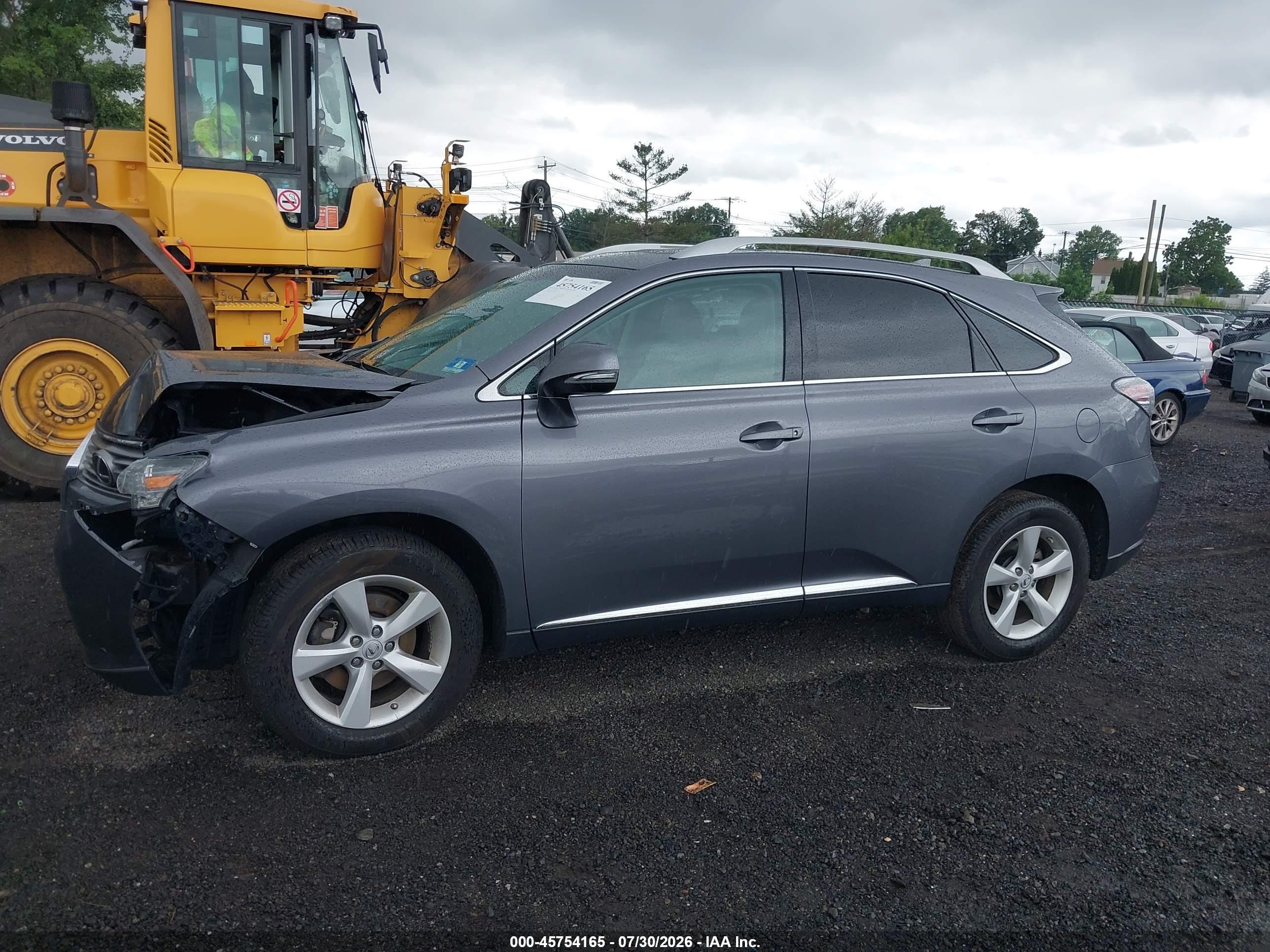 2014 Lexus Rx 350   Gray vin: 2T2BK1BA9EC230613