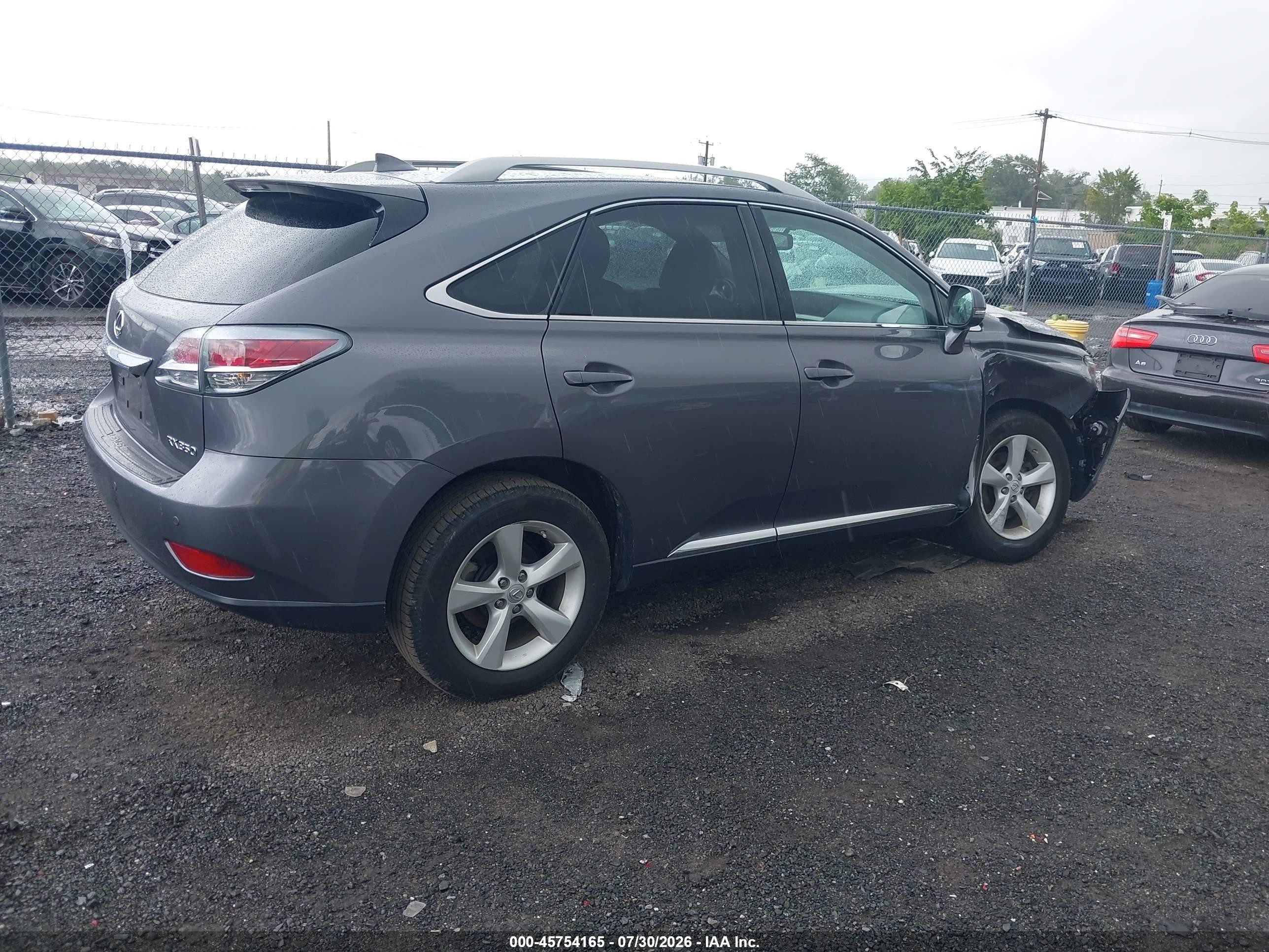 2014 Lexus Rx 350   Gray vin: 2T2BK1BA9EC230613