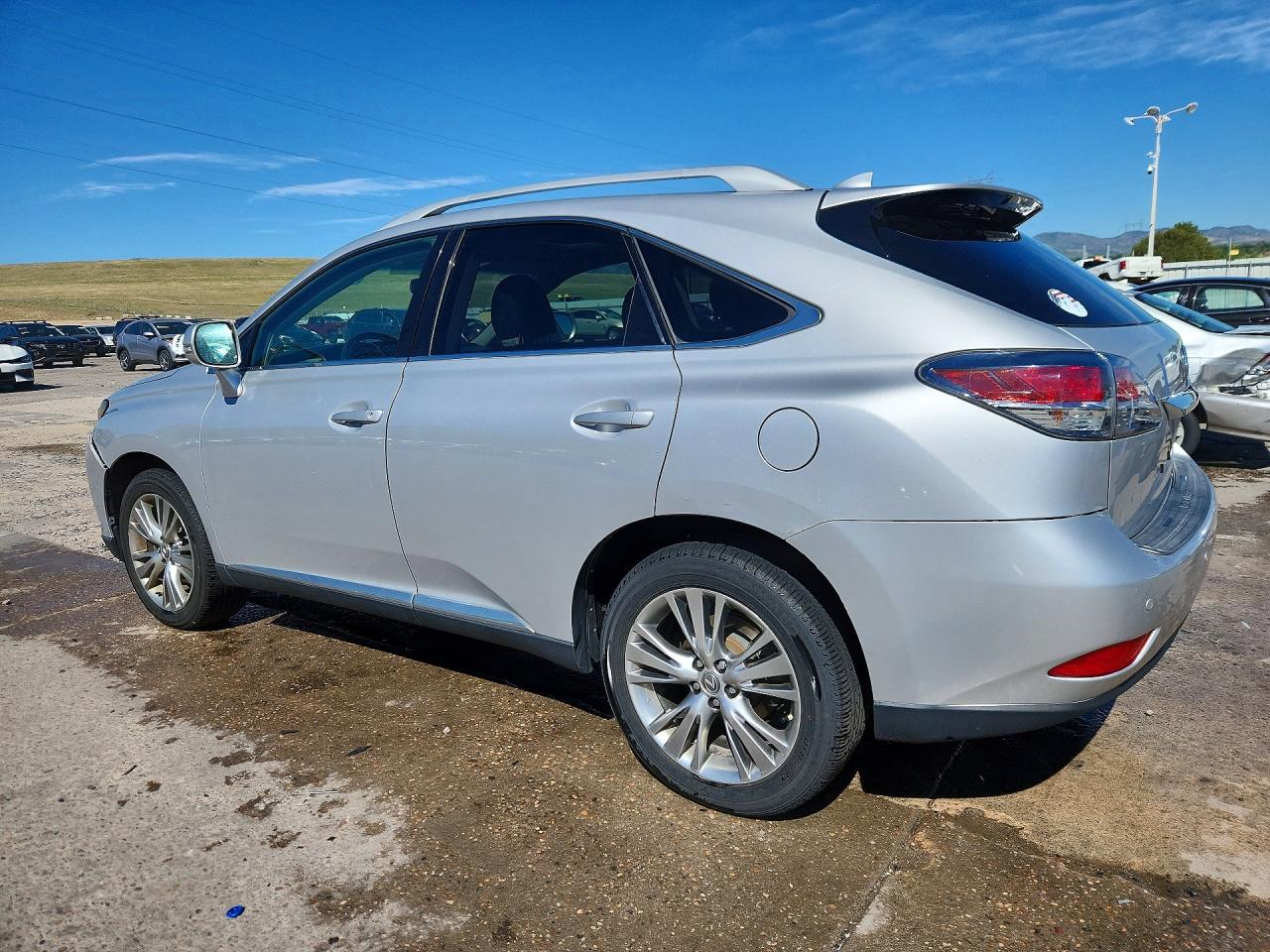2014 Lexus Rx 350 Base Silver vin: 2T2BK1BA9EC244835