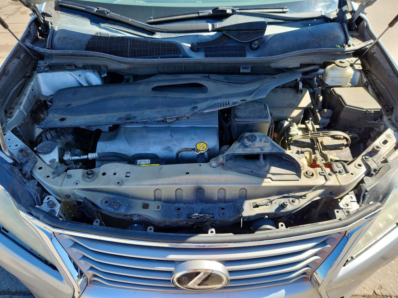 2014 Lexus Rx 350 Base Silver vin: 2T2BK1BA9EC244835