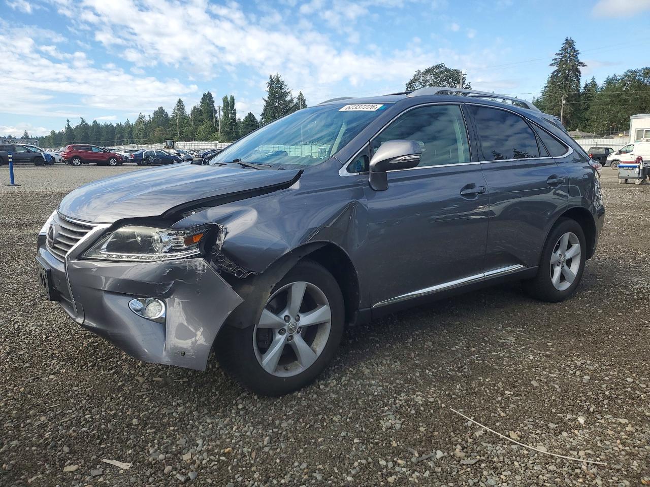 2014 Lexus Rx 350 Base Gray vin: 2T2BK1BA9EC245662