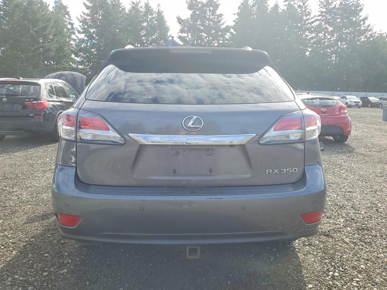 2014 Lexus Rx 350 Base Gray vin: 2T2BK1BA9EC245662