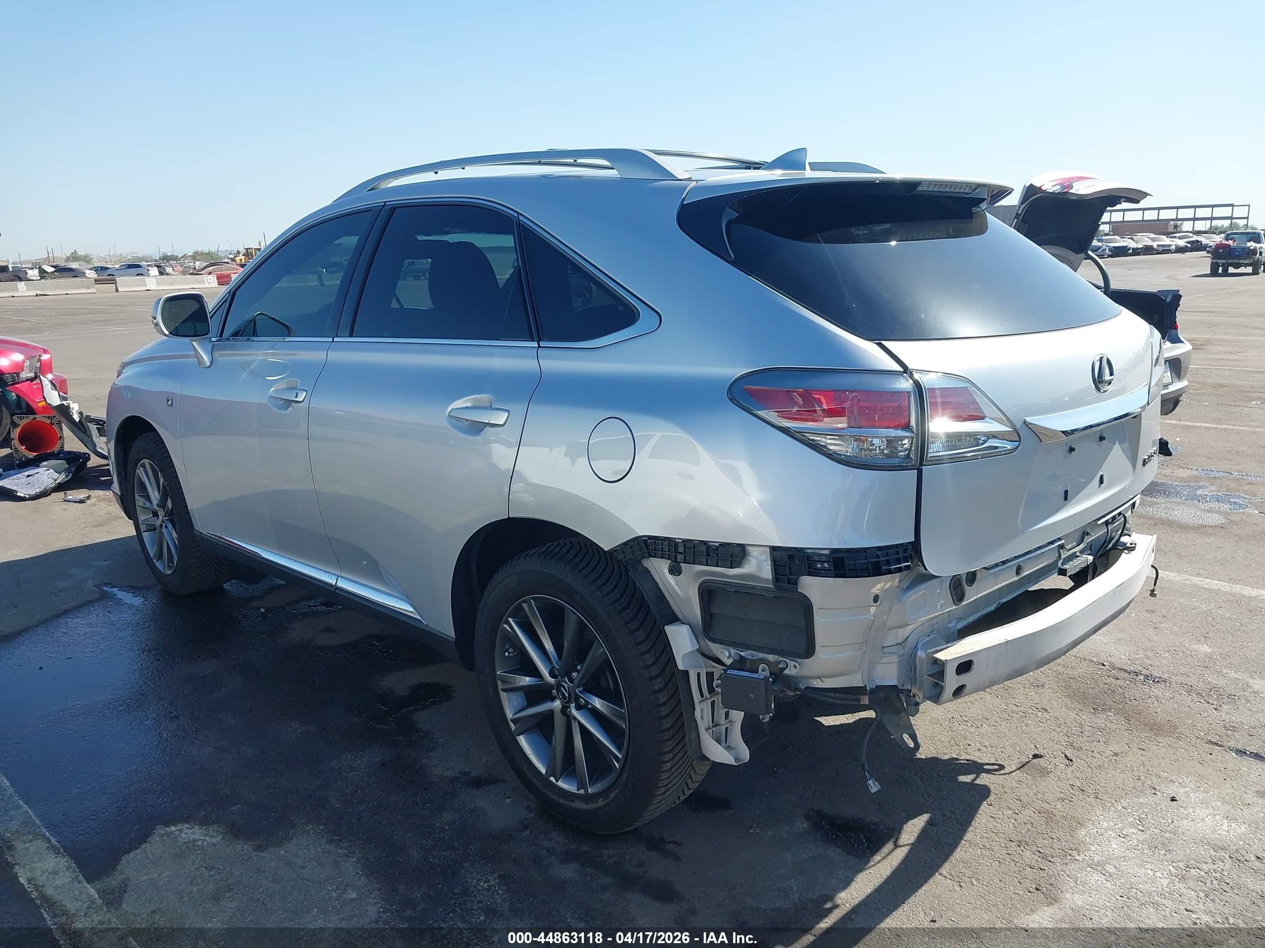 2015 Lexus Rx 350 F Sport Silver vin: 2T2BK1BA9FC272068