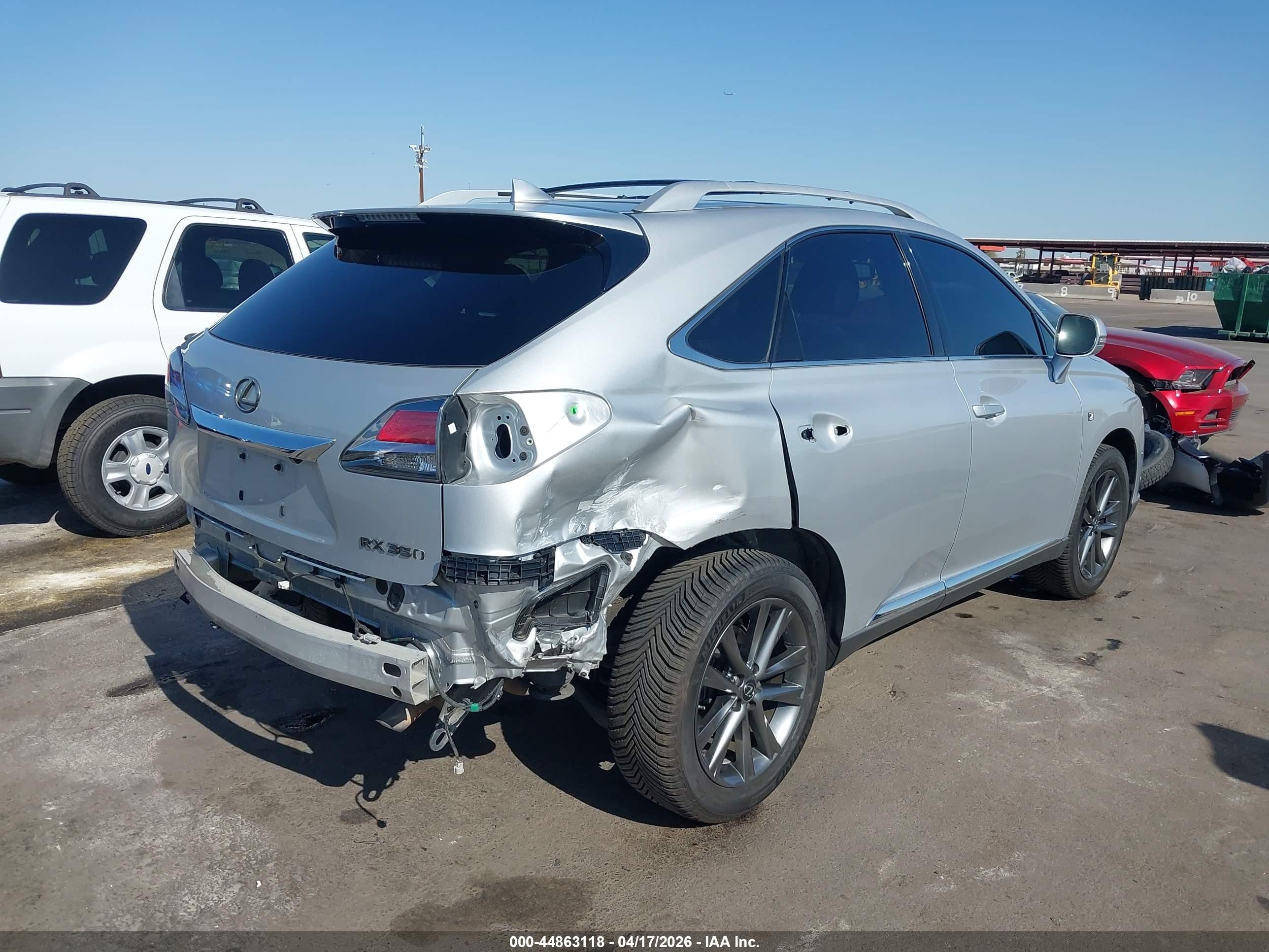 2015 Lexus Rx 350 F Sport Silver vin: 2T2BK1BA9FC272068
