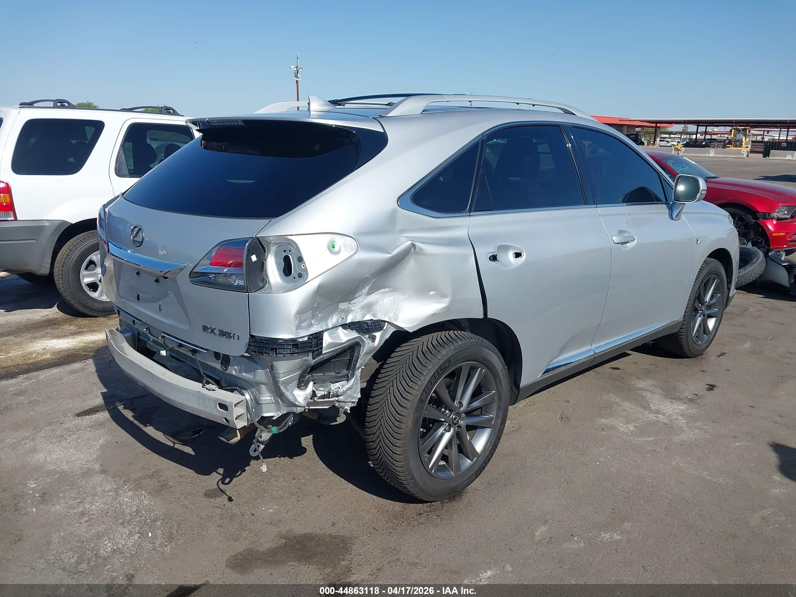 2015 Lexus Rx 350 F Sport Silver vin: 2T2BK1BA9FC272068