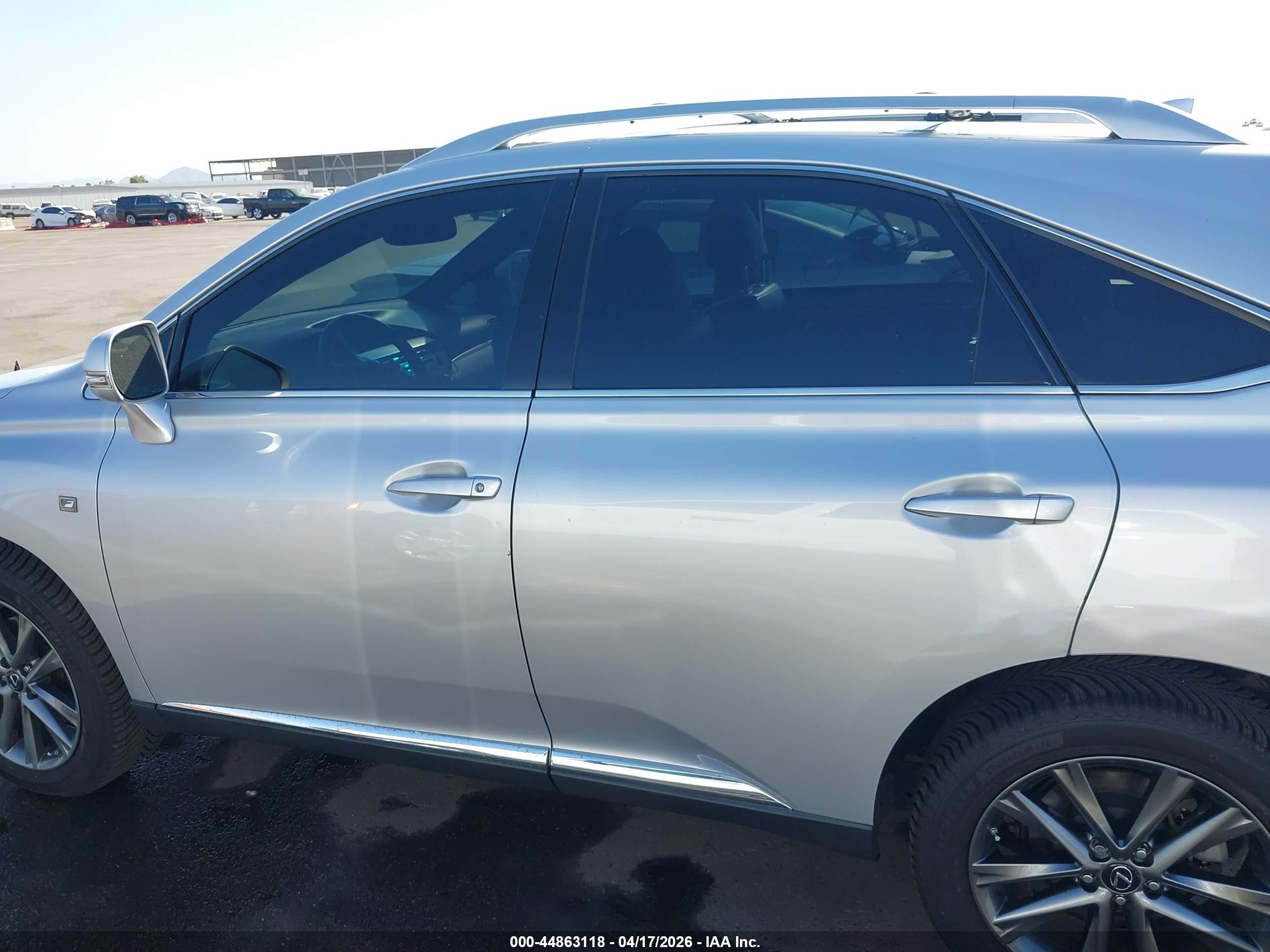 2015 Lexus Rx 350 F Sport Silver vin: 2T2BK1BA9FC272068