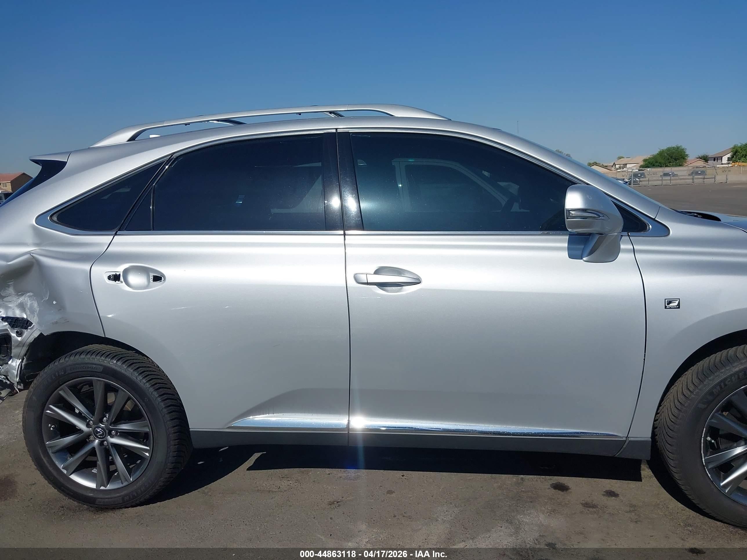2015 Lexus Rx 350 F Sport Silver vin: 2T2BK1BA9FC272068