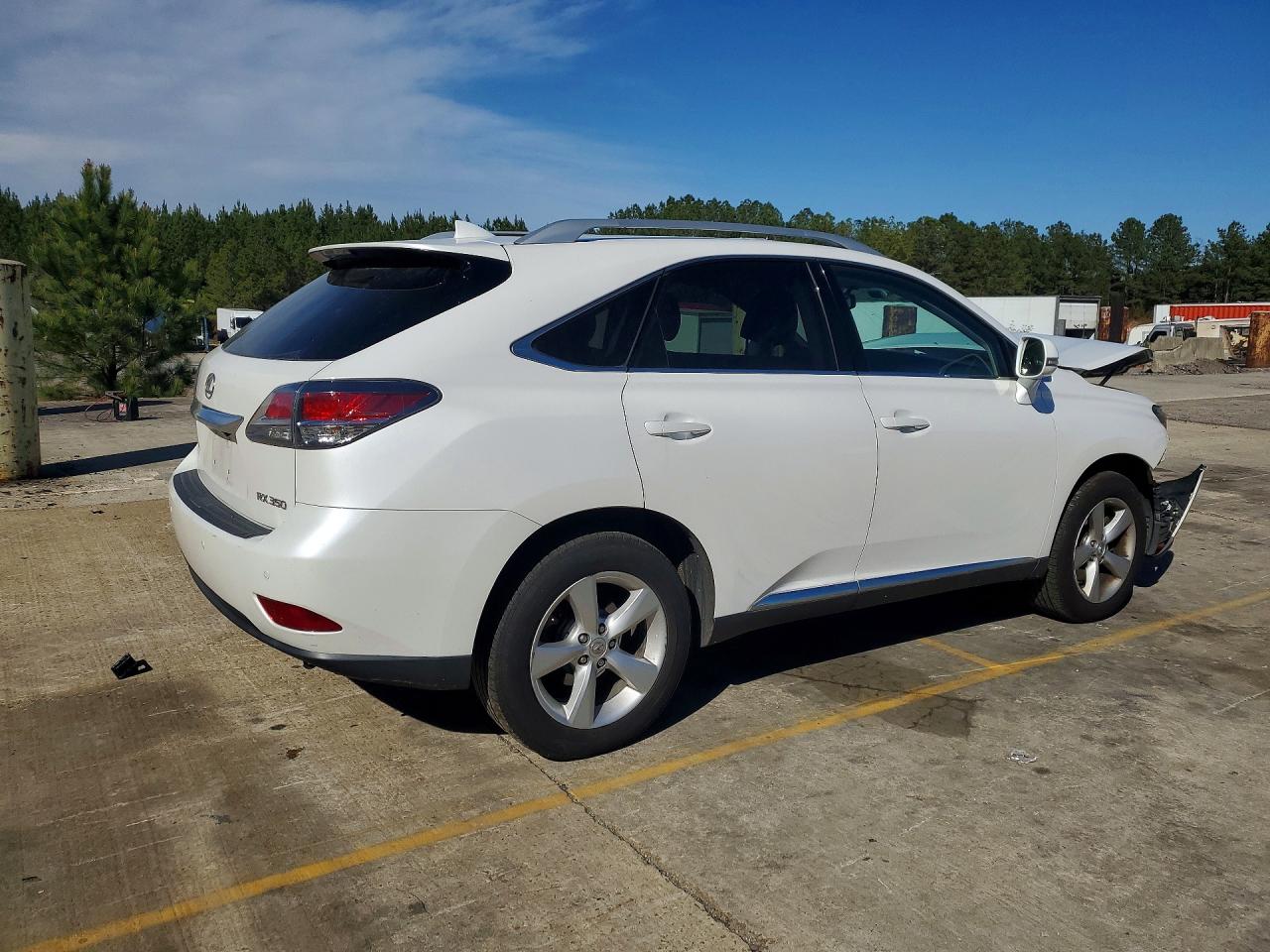 2015 Lexus Rx 350 Base White vin: 2T2BK1BA9FC301908