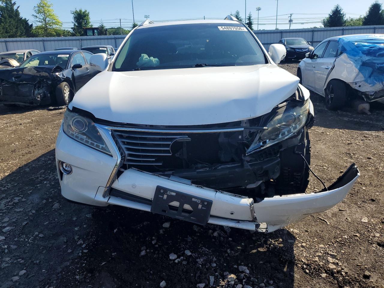 2015 Lexus Rx 350 Base White vin: 2T2BK1BA9FC306381