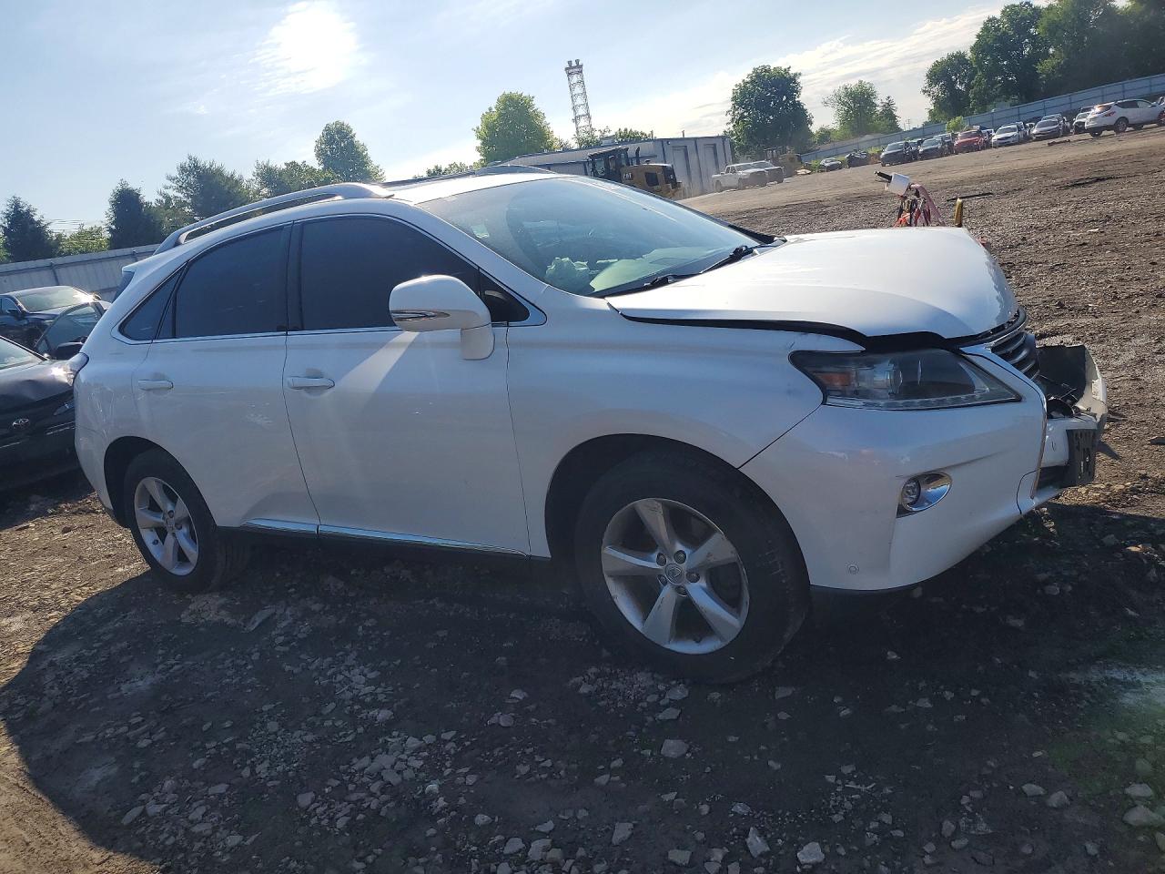 2015 Lexus Rx 350 Base White vin: 2T2BK1BA9FC306381