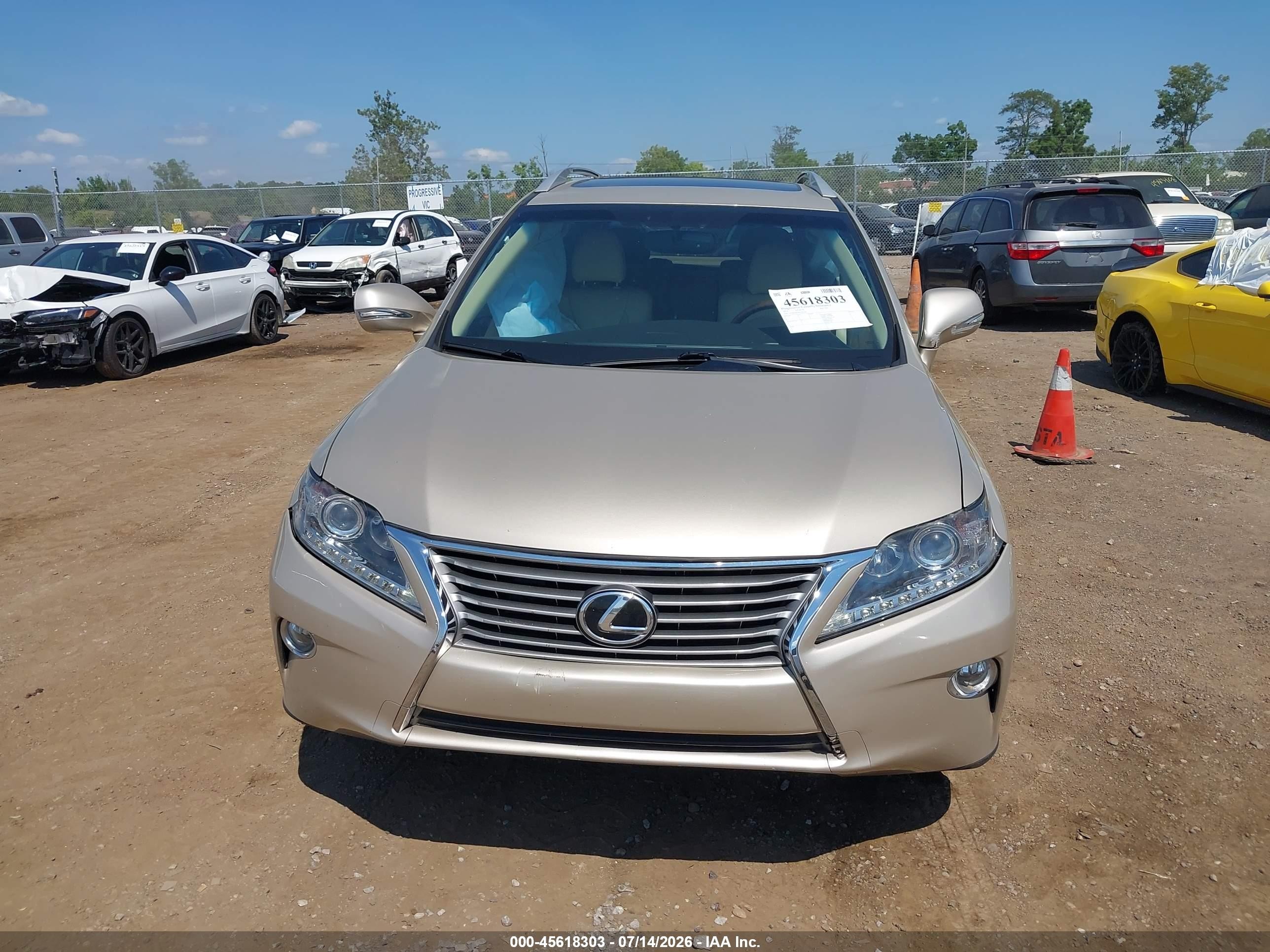 2015 Lexus Rx 350 Brown vin: 2T2BK1BA9FC309183