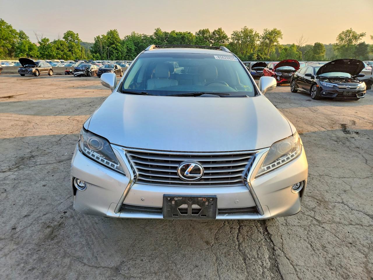 2015 Lexus Rx 350 Base Серебряный vin: 2T2BK1BA9FC317834