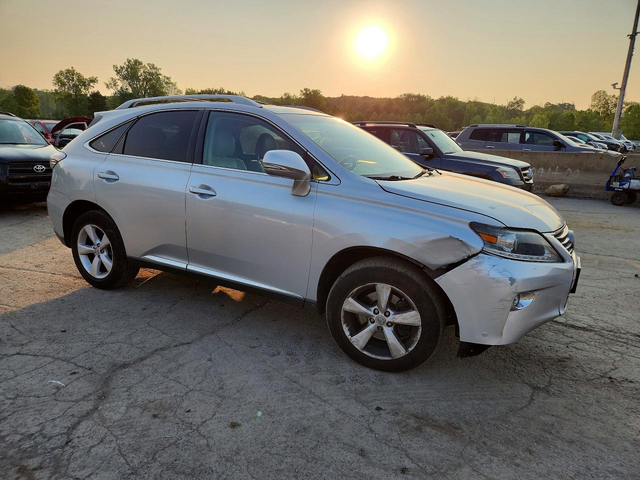 2015 Lexus Rx 350 Base Серебряный vin: 2T2BK1BA9FC317834