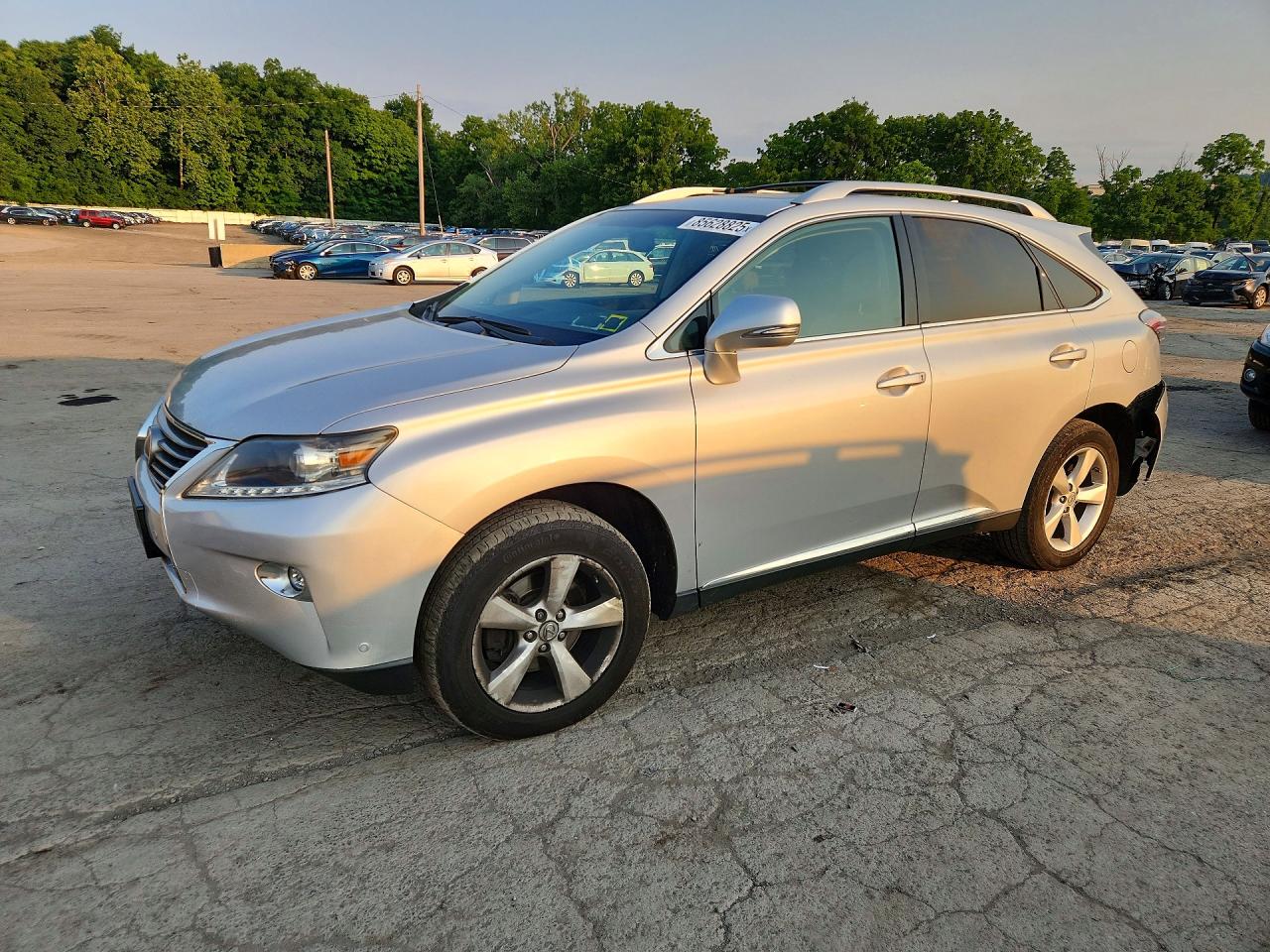 2015 Lexus Rx 350 Base Silver vin: 2T2BK1BA9FC317834