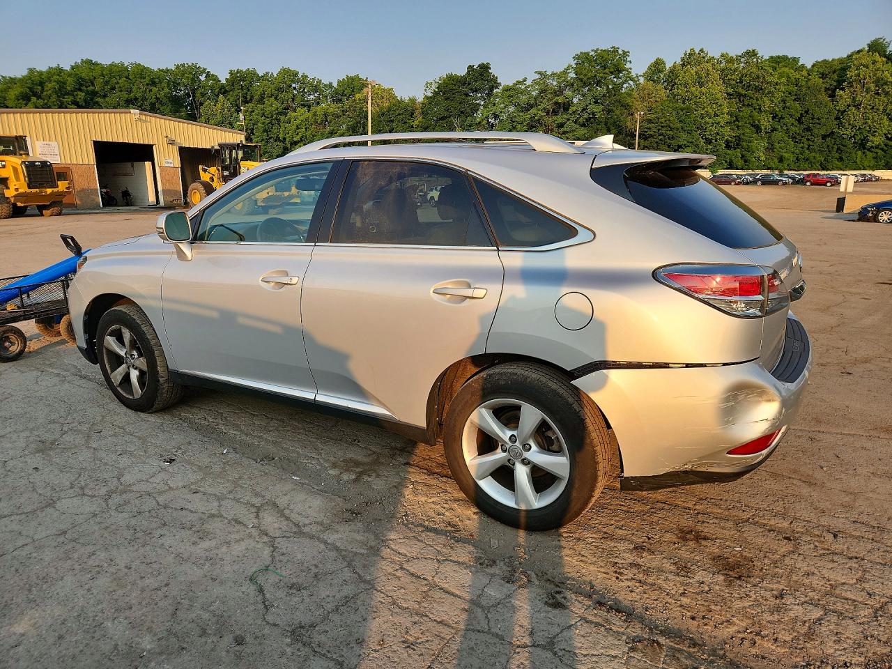 2015 Lexus Rx 350 Base Серебряный vin: 2T2BK1BA9FC317834