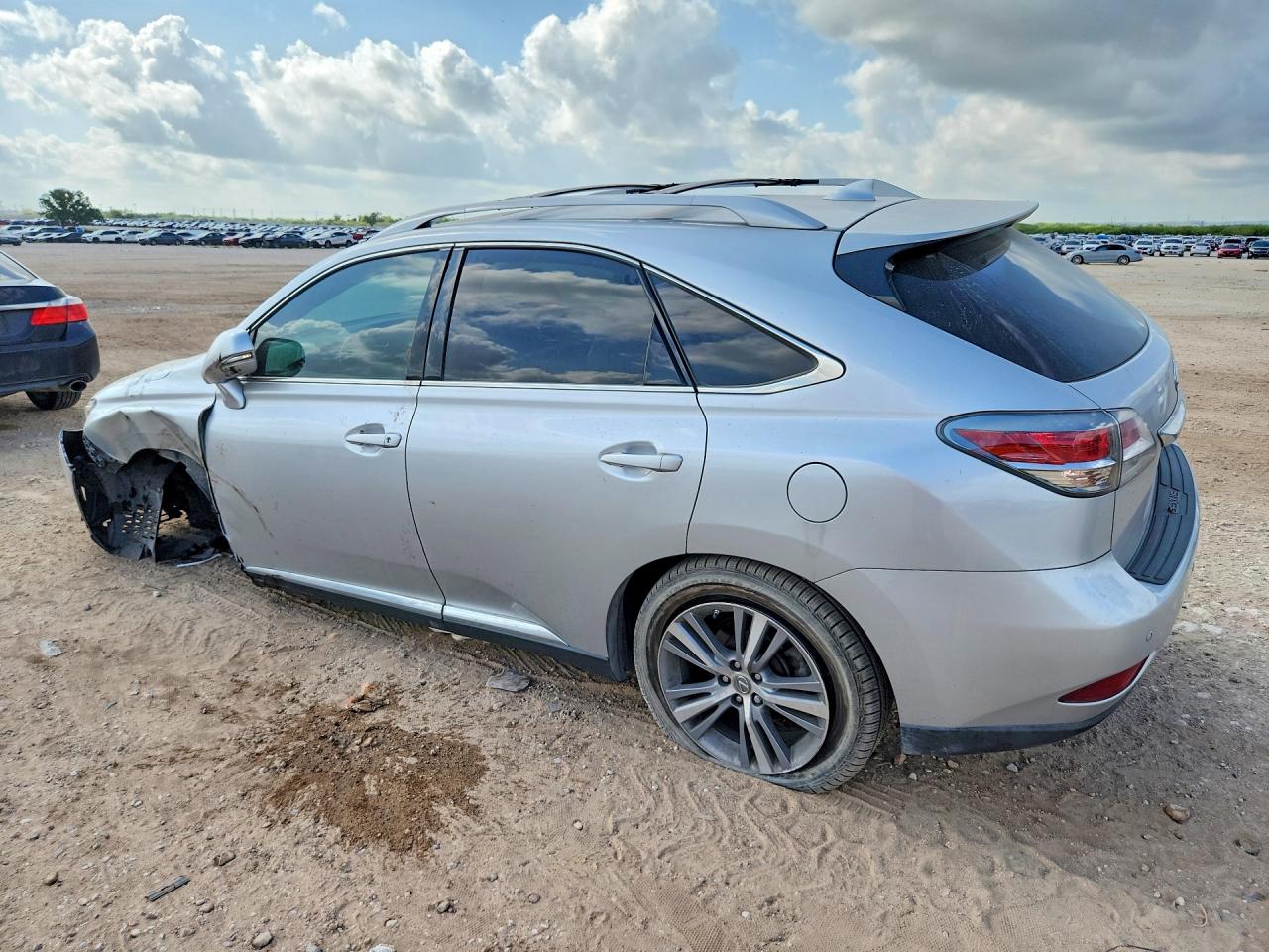 2015 Lexus Rx 350 Base Silver vin: 2T2BK1BA9FC323035