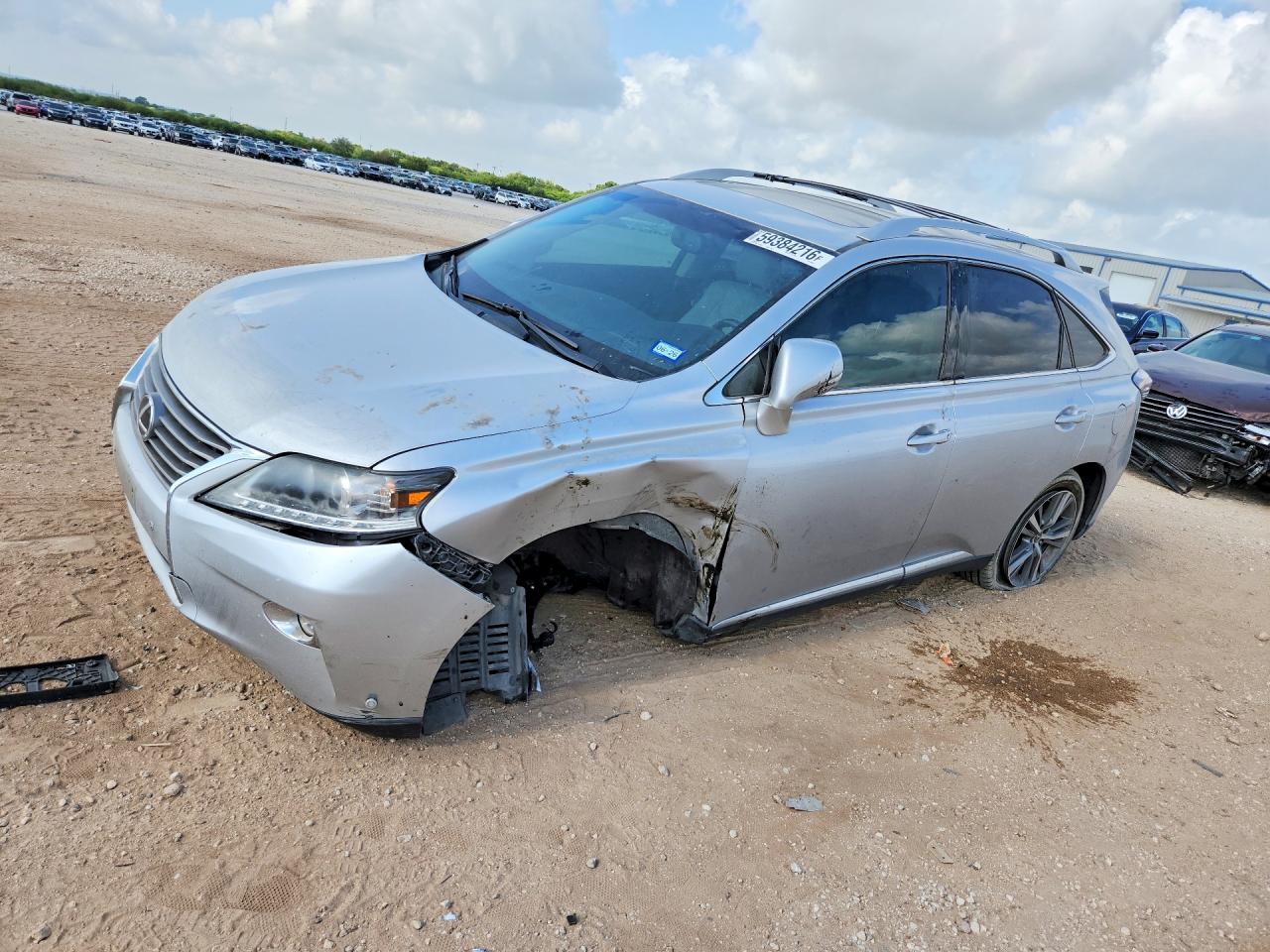 2015 Lexus Rx 350 Base Silver vin: 2T2BK1BA9FC323035
