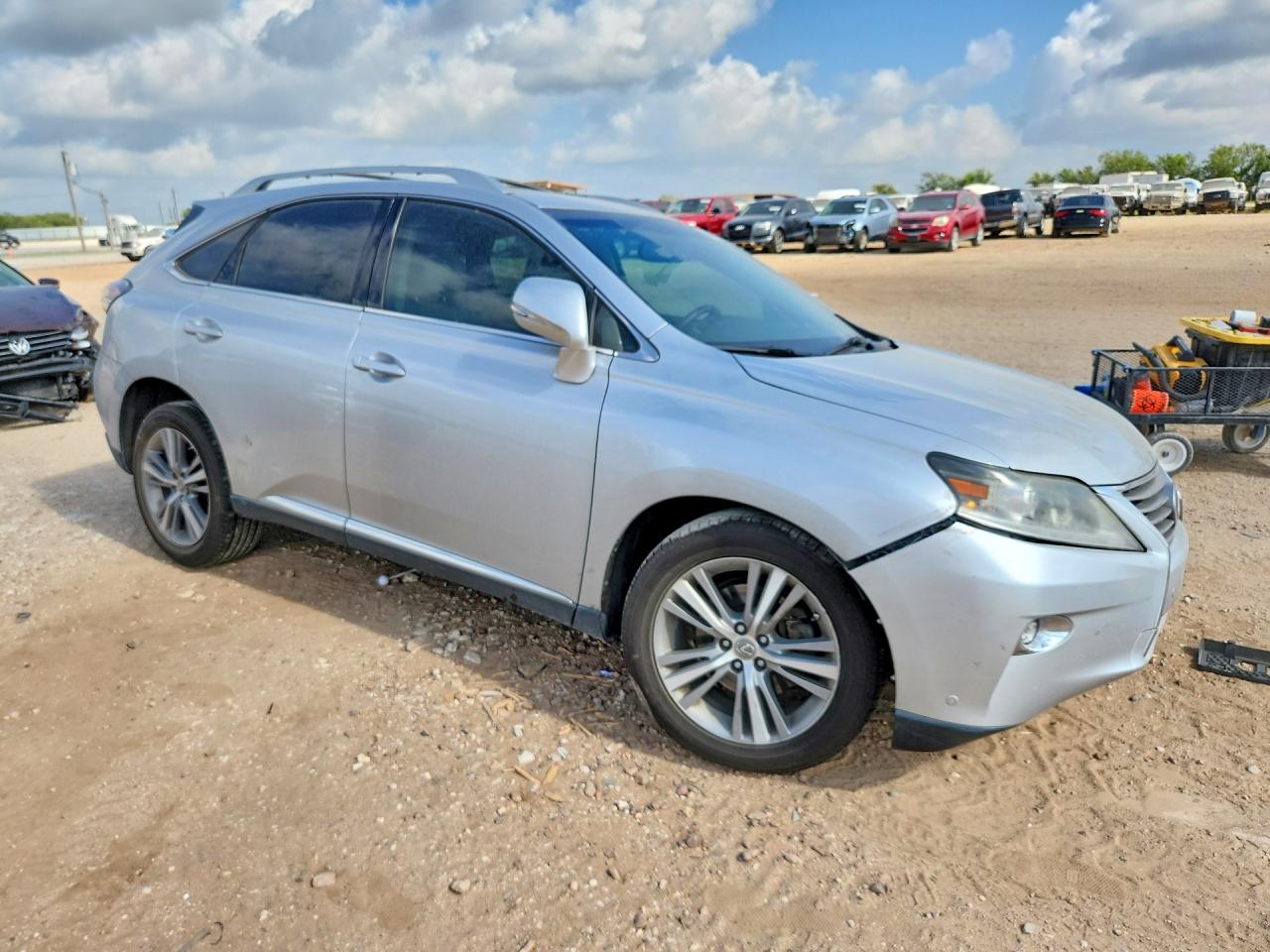 2015 Lexus Rx 350 Base Silver vin: 2T2BK1BA9FC323035