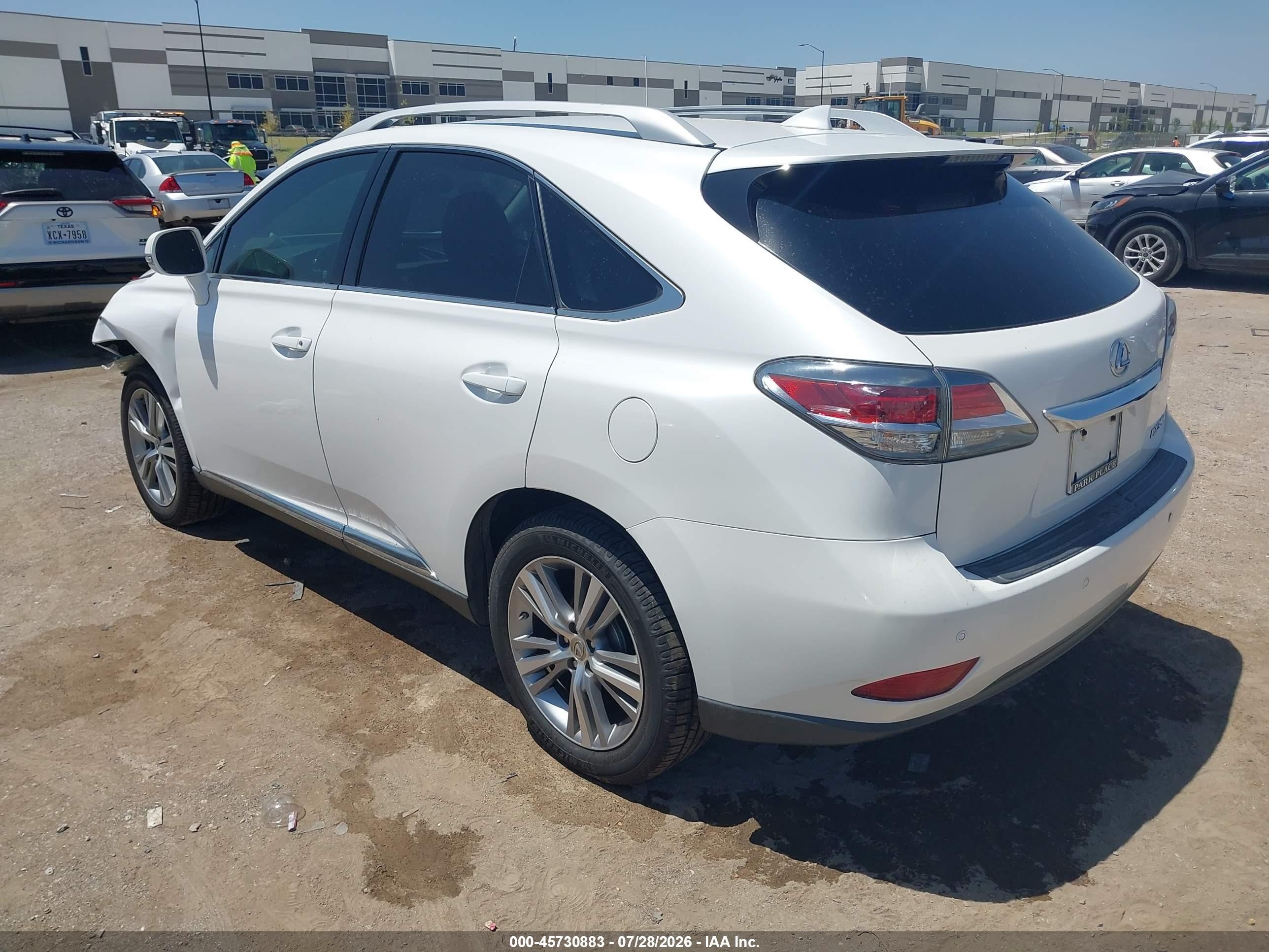 2015 Lexus Rx 350   White vin: 2T2BK1BA9FC325528