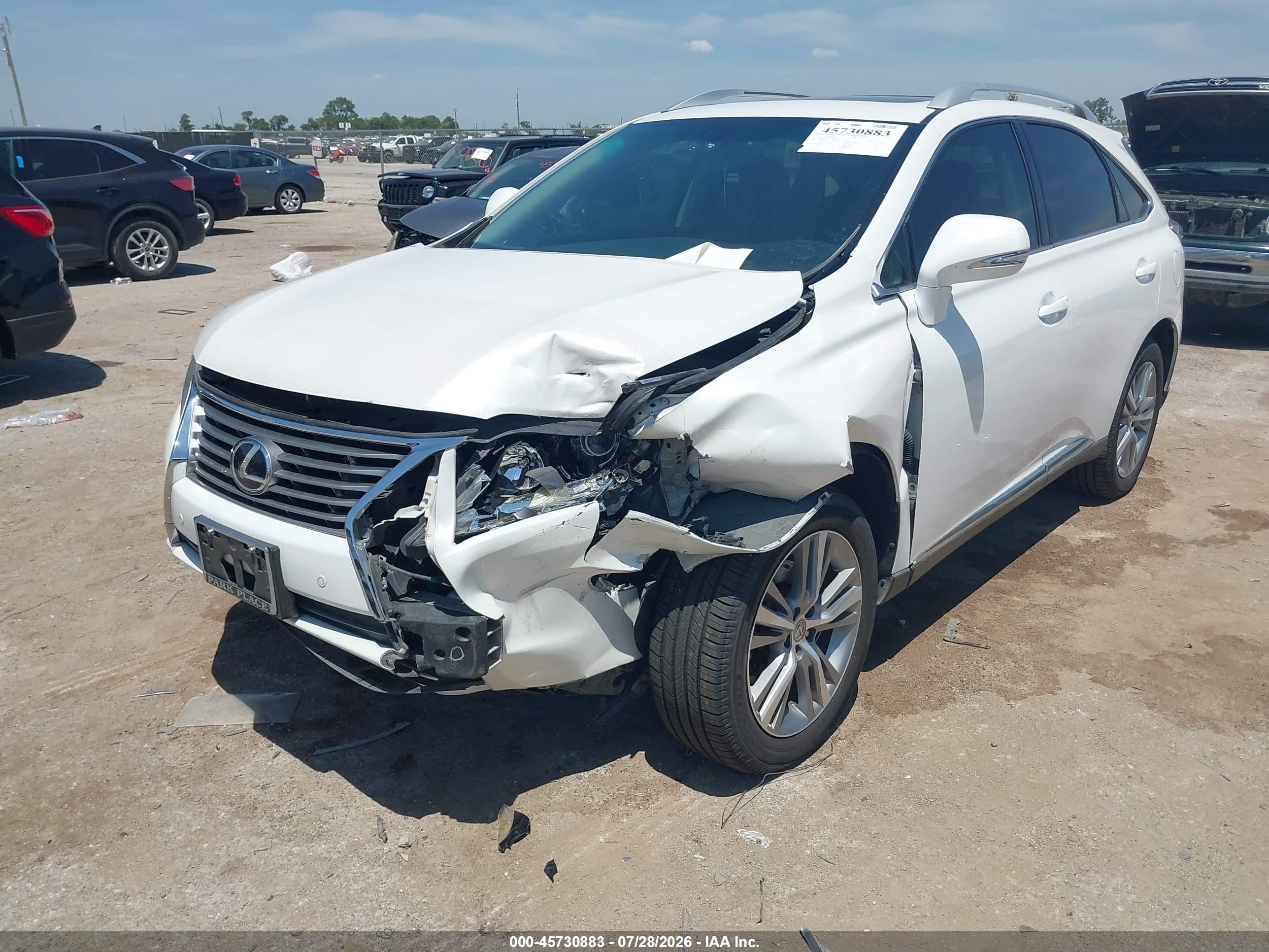 2015 Lexus Rx 350   White vin: 2T2BK1BA9FC325528