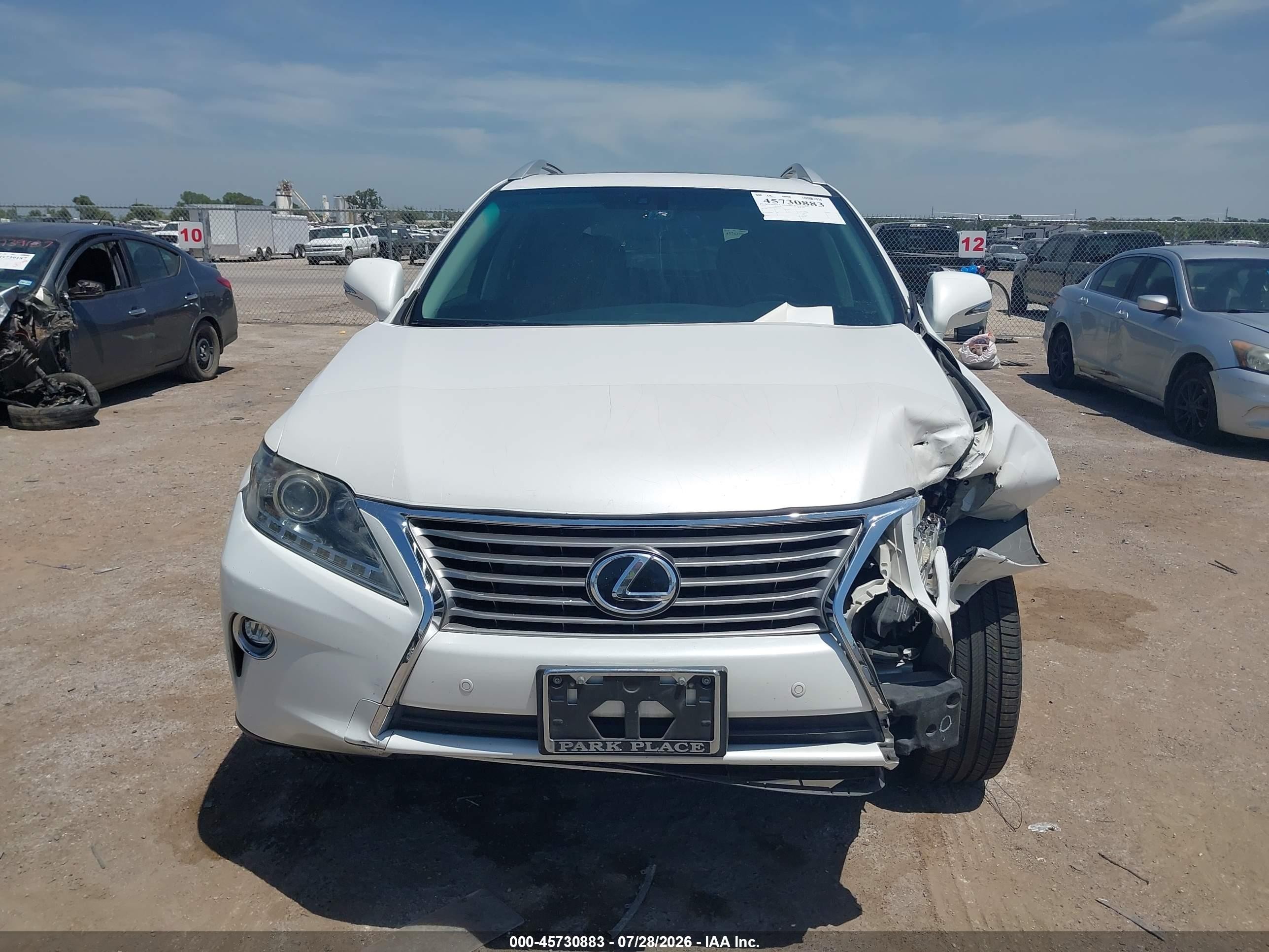 2015 Lexus Rx 350   White vin: 2T2BK1BA9FC325528