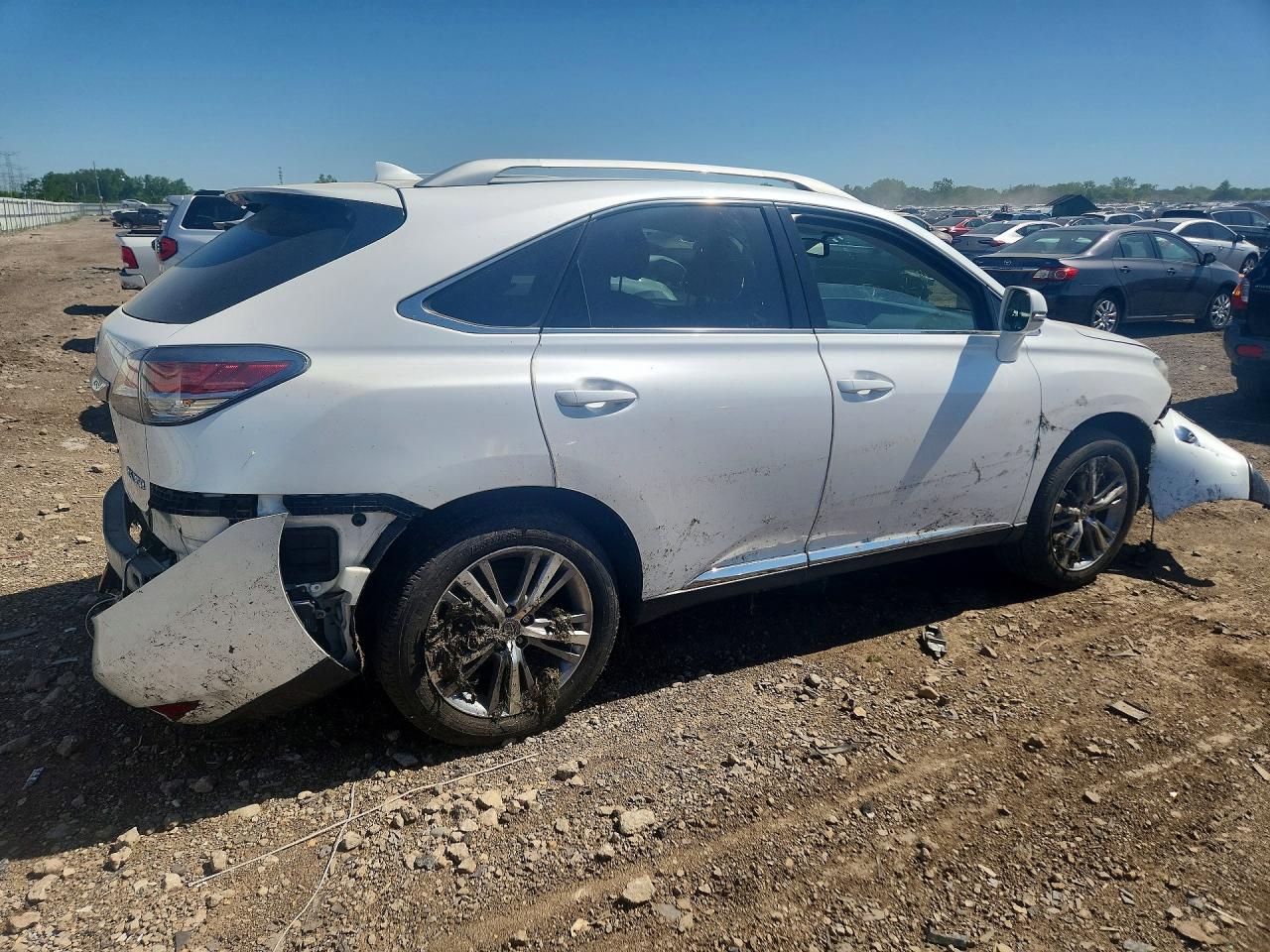 2015 Lexus Rx 350 Base White vin: 2T2BK1BA9FC336433