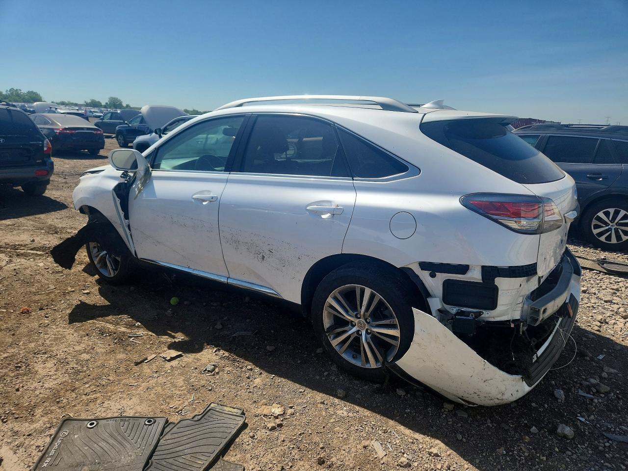2015 Lexus Rx 350 Base White vin: 2T2BK1BA9FC336433