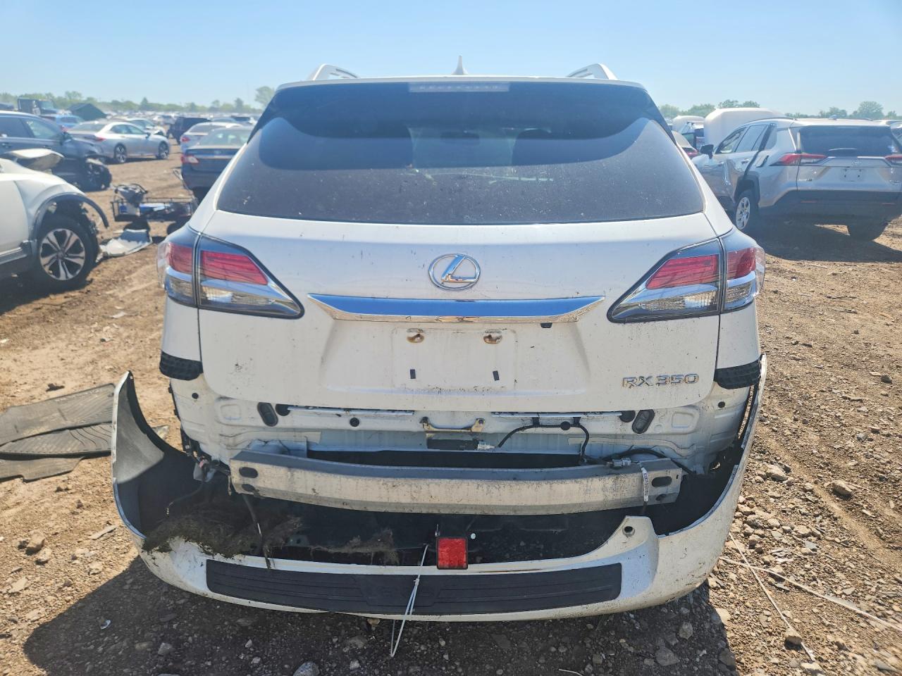 2015 Lexus Rx 350 Base White vin: 2T2BK1BA9FC336433