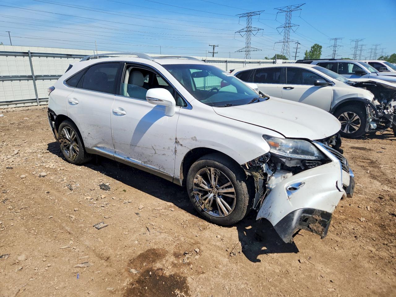 2015 Lexus Rx 350 Base White vin: 2T2BK1BA9FC336433
