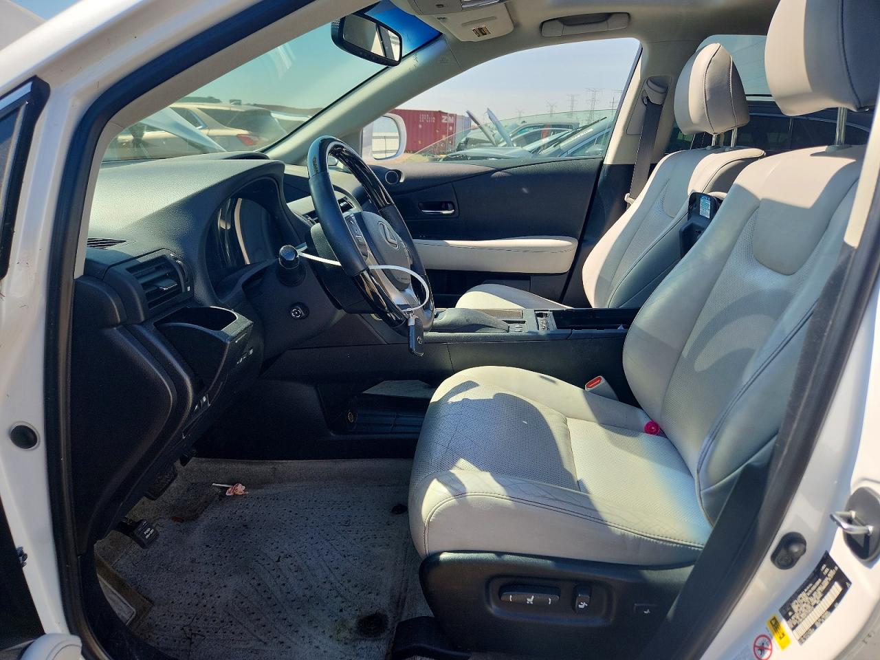 2015 Lexus Rx 350 Base White vin: 2T2BK1BA9FC336433