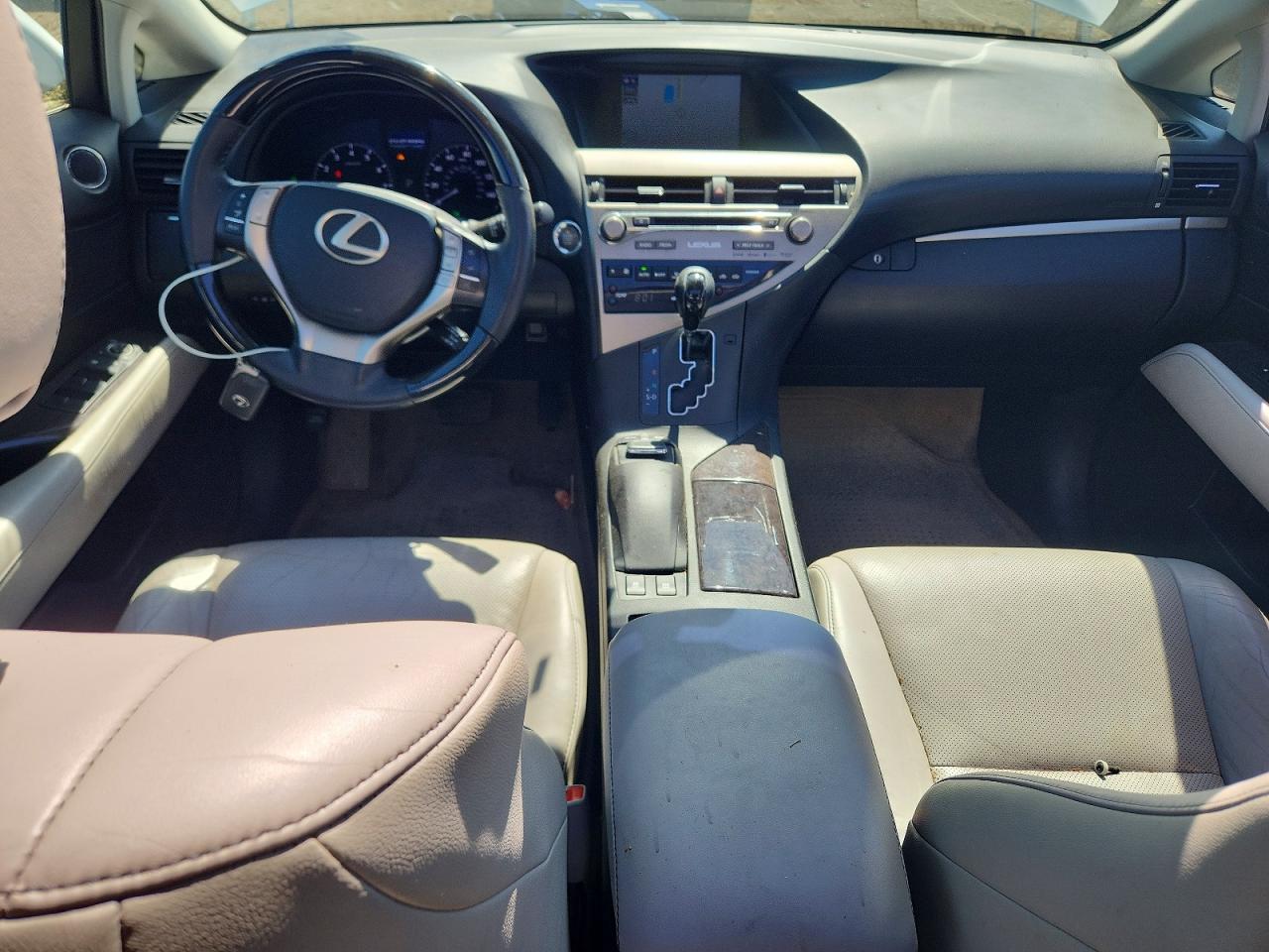 2015 Lexus Rx 350 Base White vin: 2T2BK1BA9FC336433