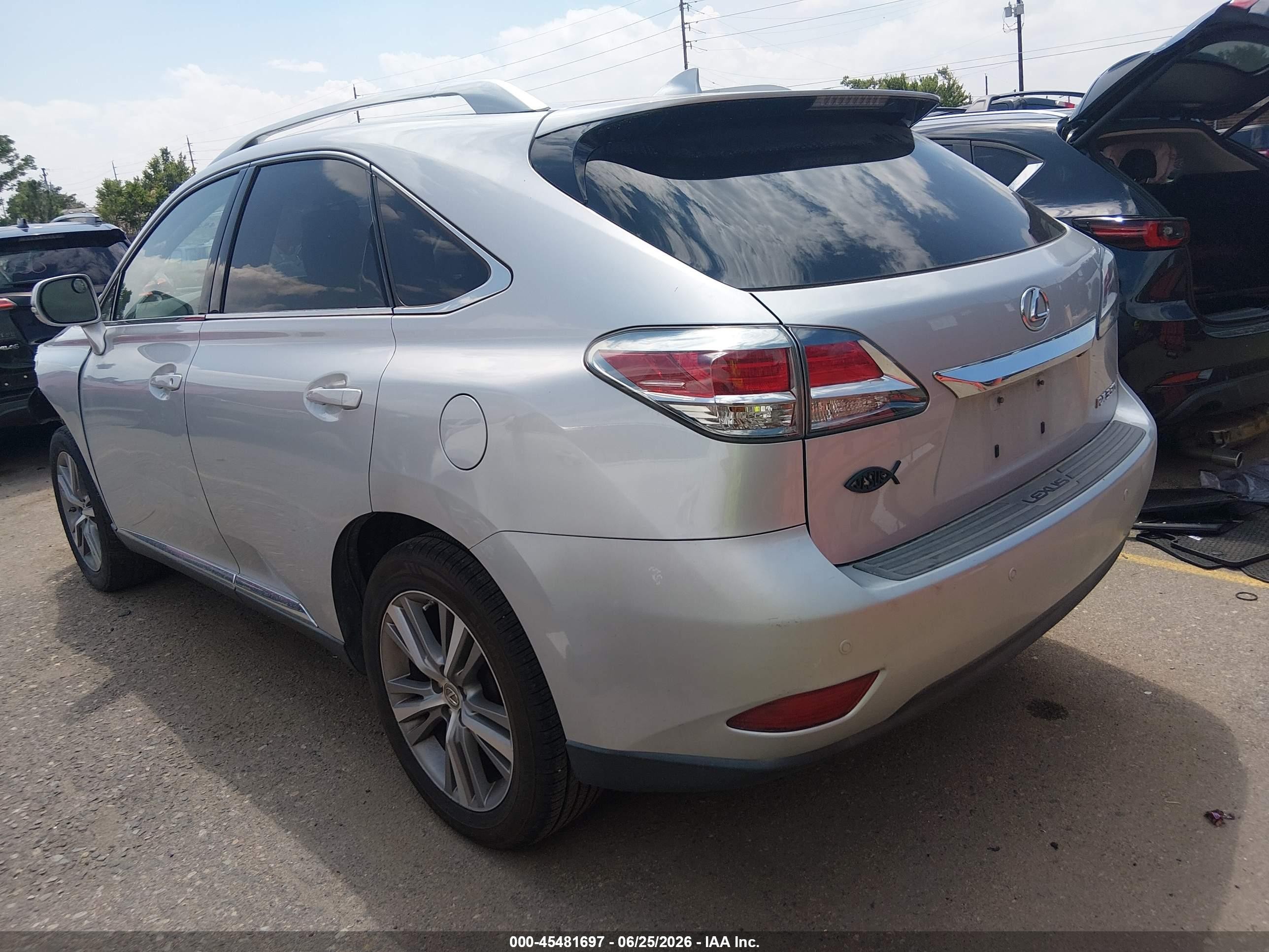 2015 Lexus Rx 350   Silver vin: 2T2BK1BA9FC339669