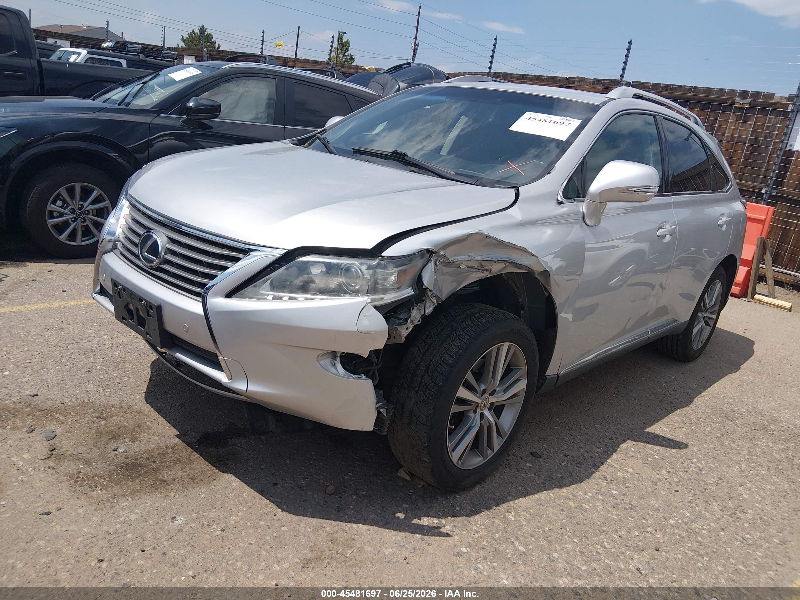 2015 Lexus Rx 350   Silver vin: 2T2BK1BA9FC339669