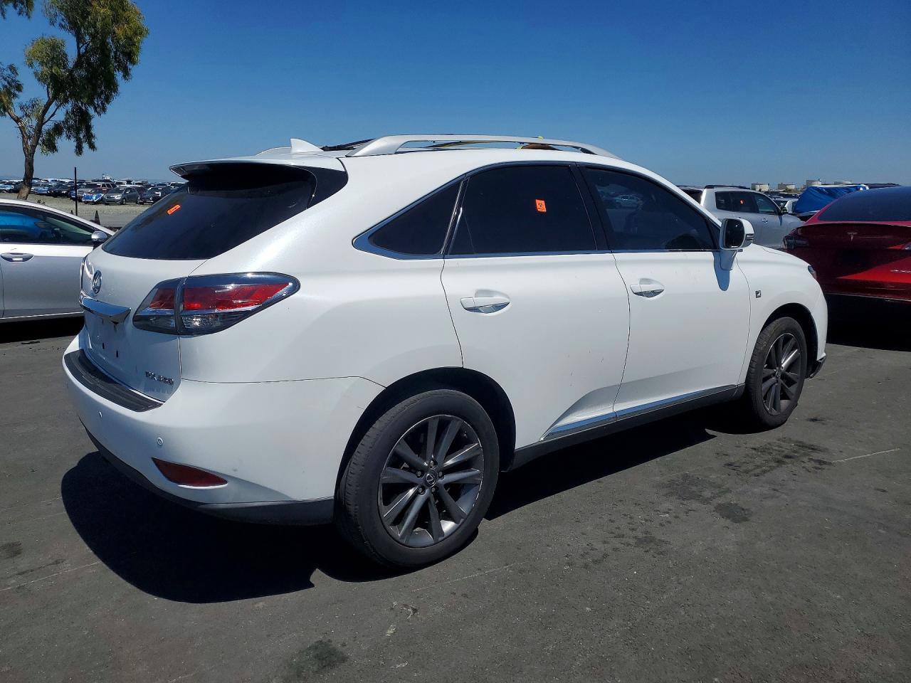 2015 Lexus Rx 350 F Sport White vin: 2T2BK1BA9FC341826