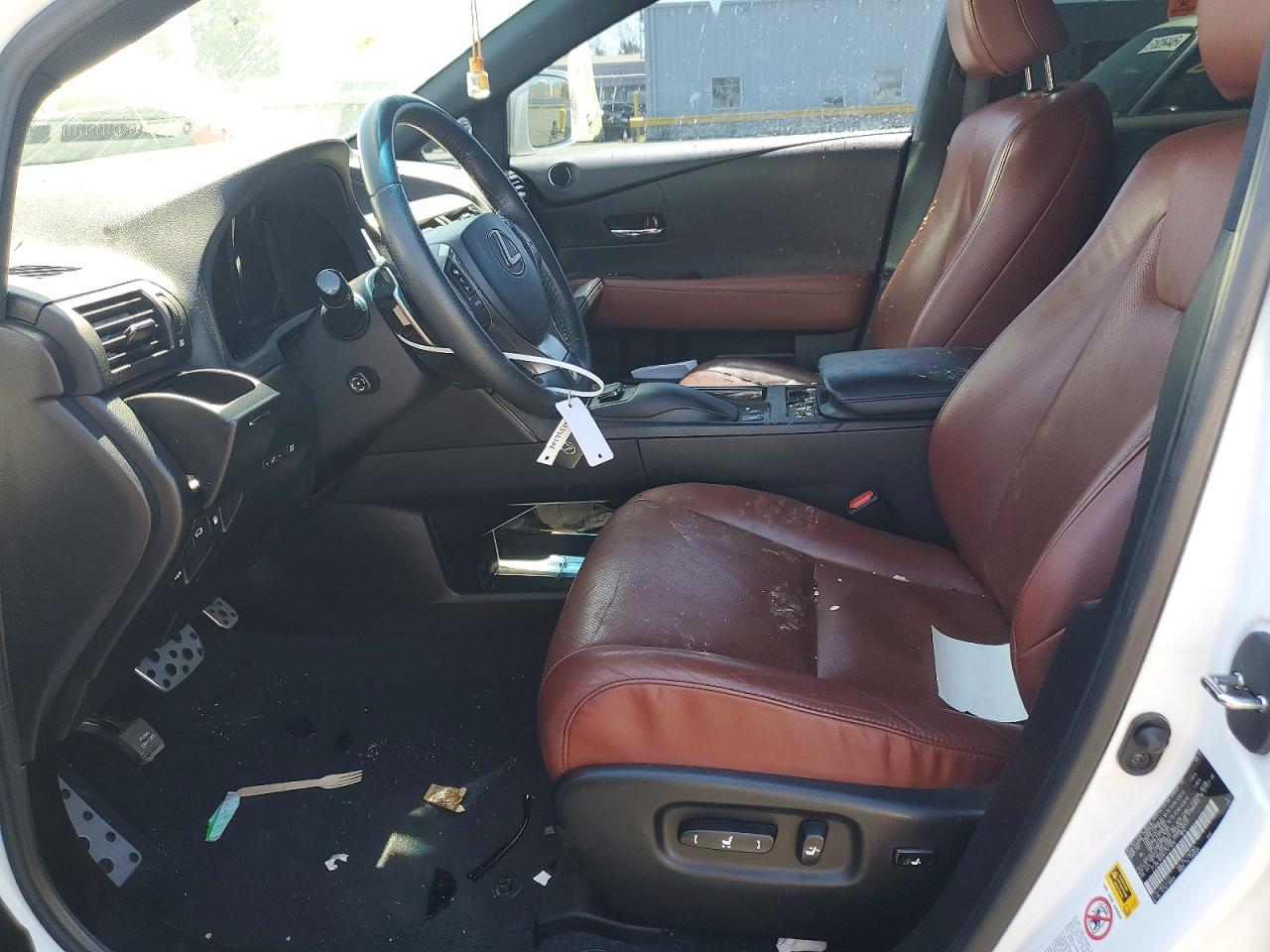 2015 Lexus Rx 350 F Sport White vin: 2T2BK1BA9FC341826