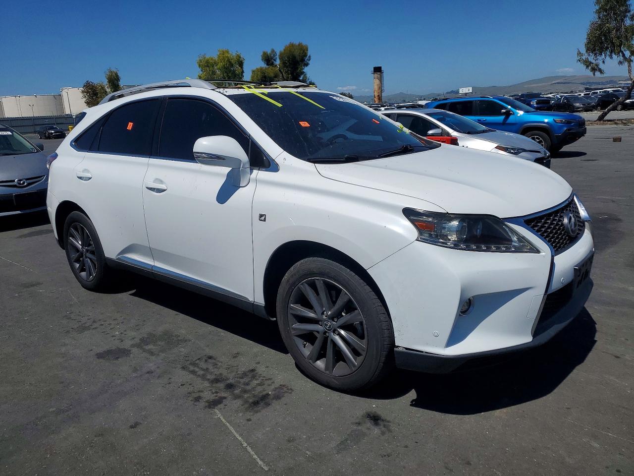 2015 Lexus Rx 350 F Sport White vin: 2T2BK1BA9FC341826