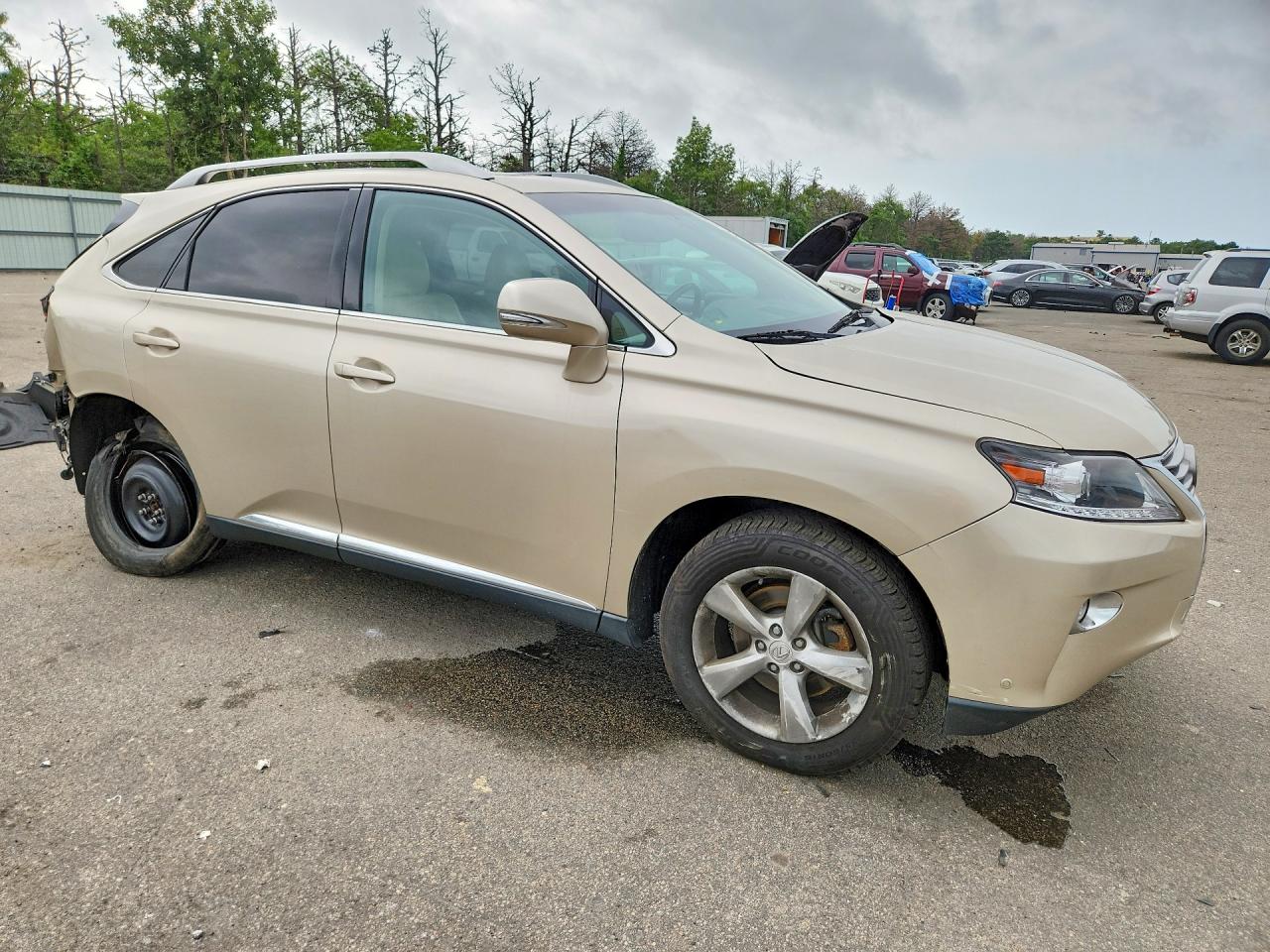 2015 Lexus Rx 350 Base Tan vin: 2T2BK1BA9FC342409