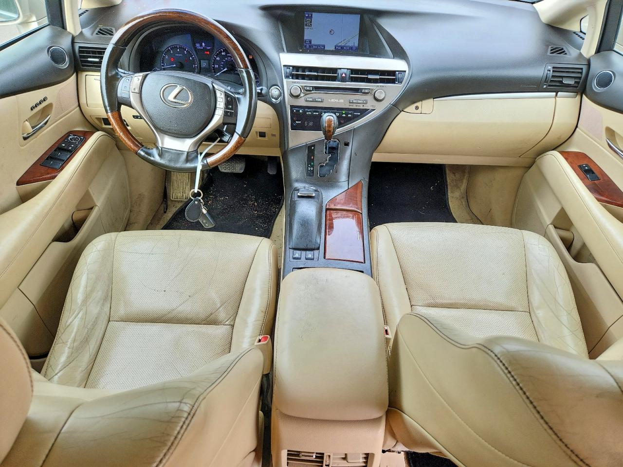 2015 Lexus Rx 350 Base Tan vin: 2T2BK1BA9FC342409